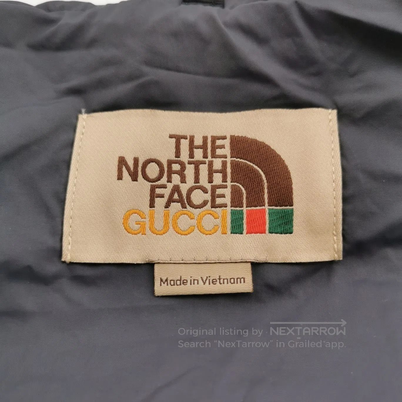 Gucci Gucci x The North Face XS Colorblock Logo Hooded Jacket. Size XS / US 0-2 / IT 36-38 - 2 Thumbnail