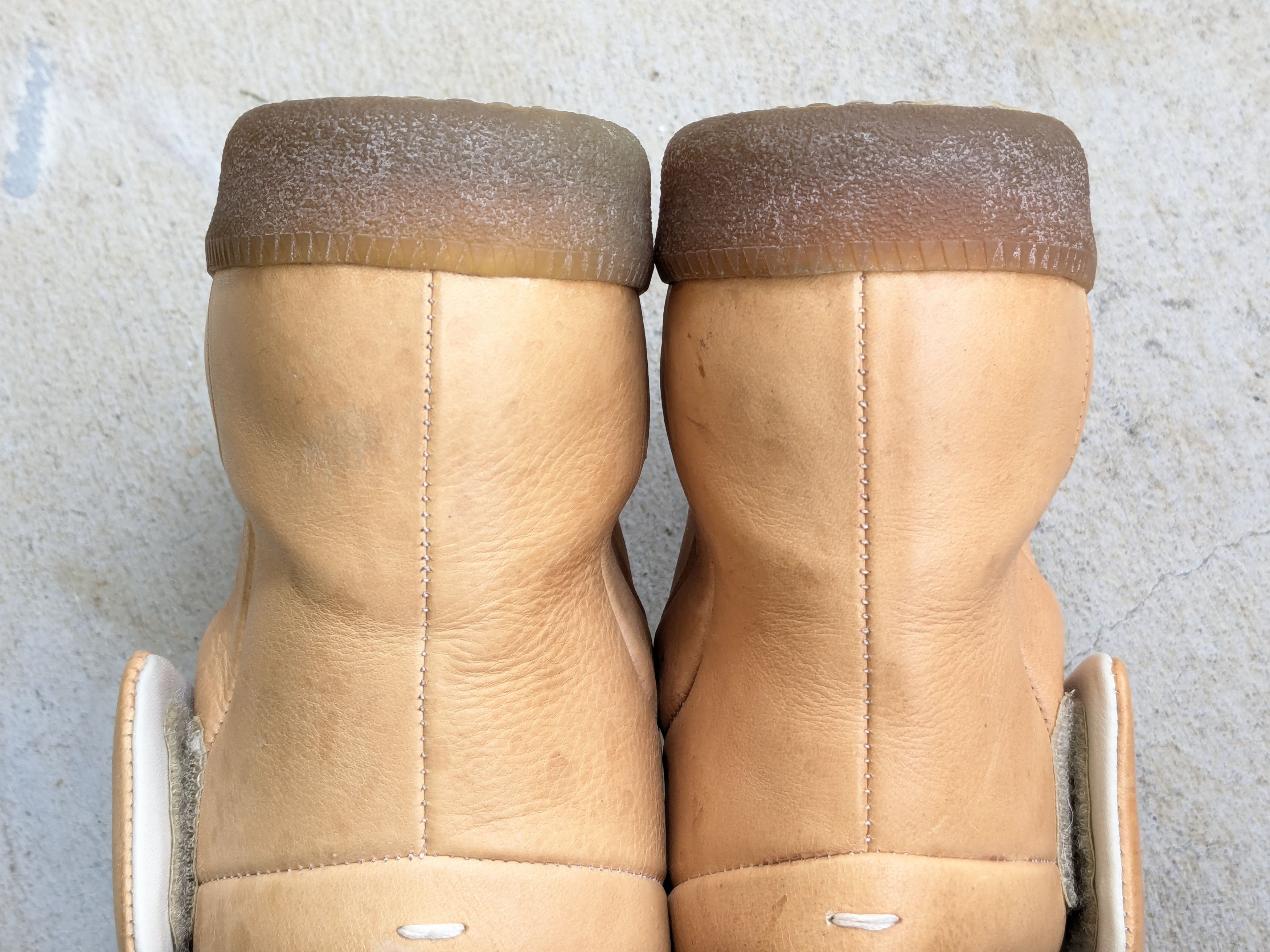 Maison Margiela Maison Margiela Future Brown 7 40 High Tops Leather Size US 7 / EU 40 - 15 Thumbnail