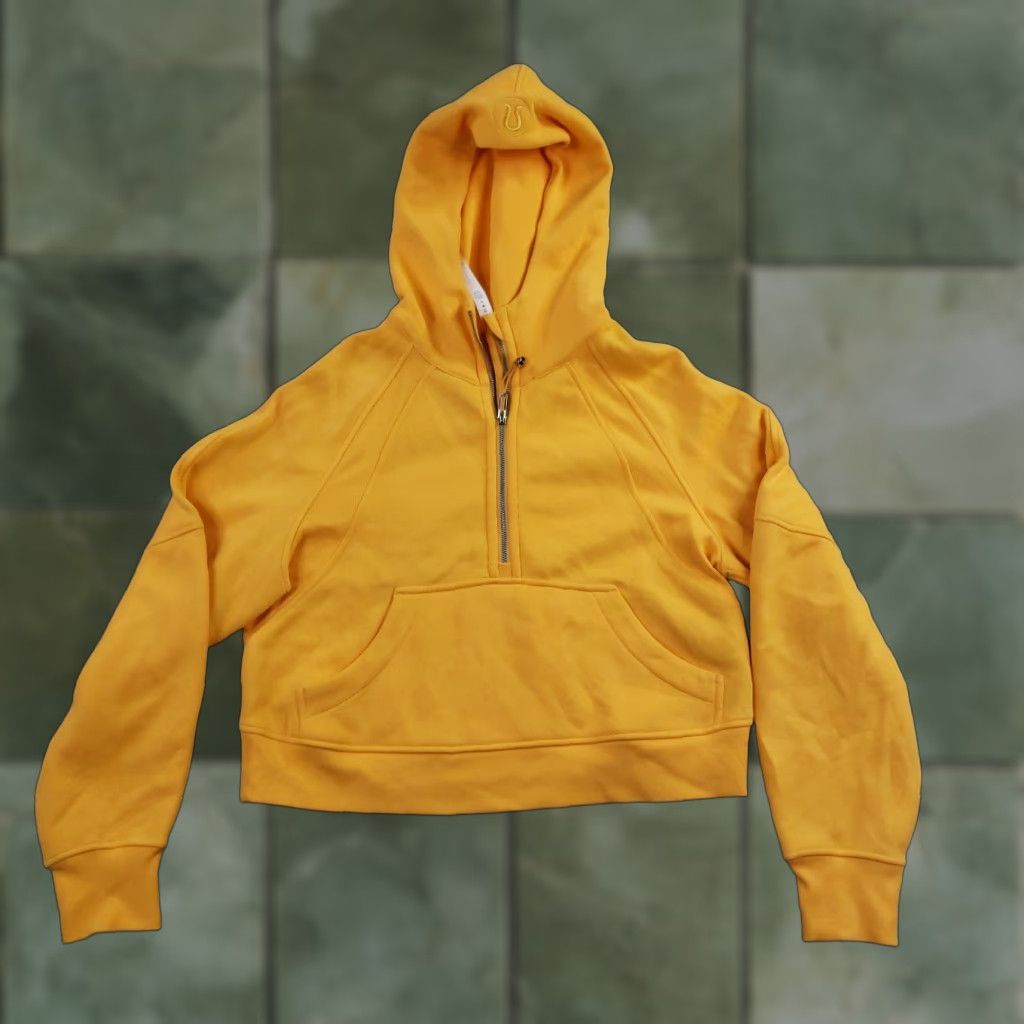 Lululemon Lululemon Sweatshirt Hoodie Scuba Oversized Womens XS Orange Funnel Neck Z Size XS / US 0-2 / IT 36-38 - 1 Thumbnail
