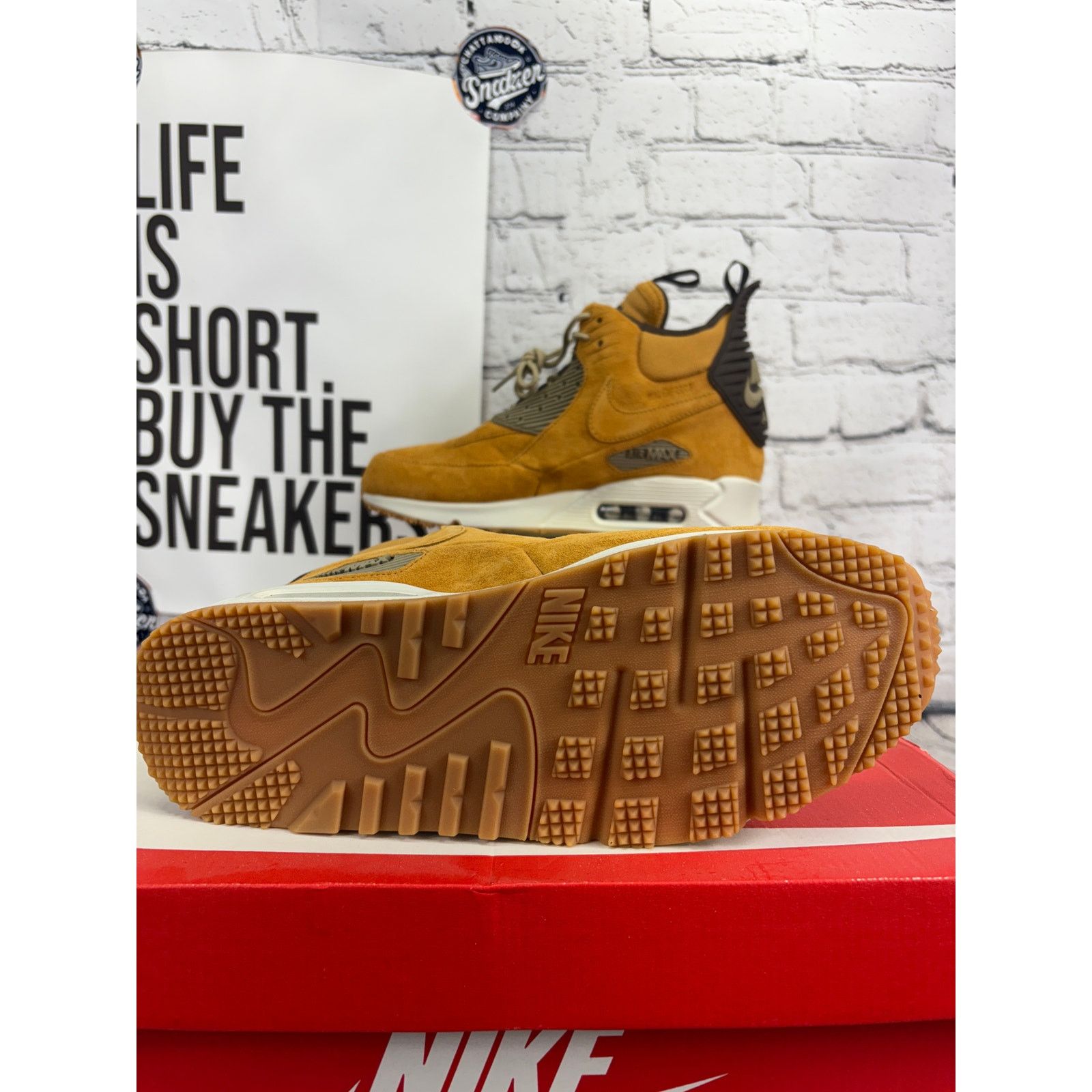 Nike Nike Air Max 90 Sneakerboot 2015 Shoes Men 7.5 Brown Sneaker Size US 7 / EU 40 - 7 Thumbnail