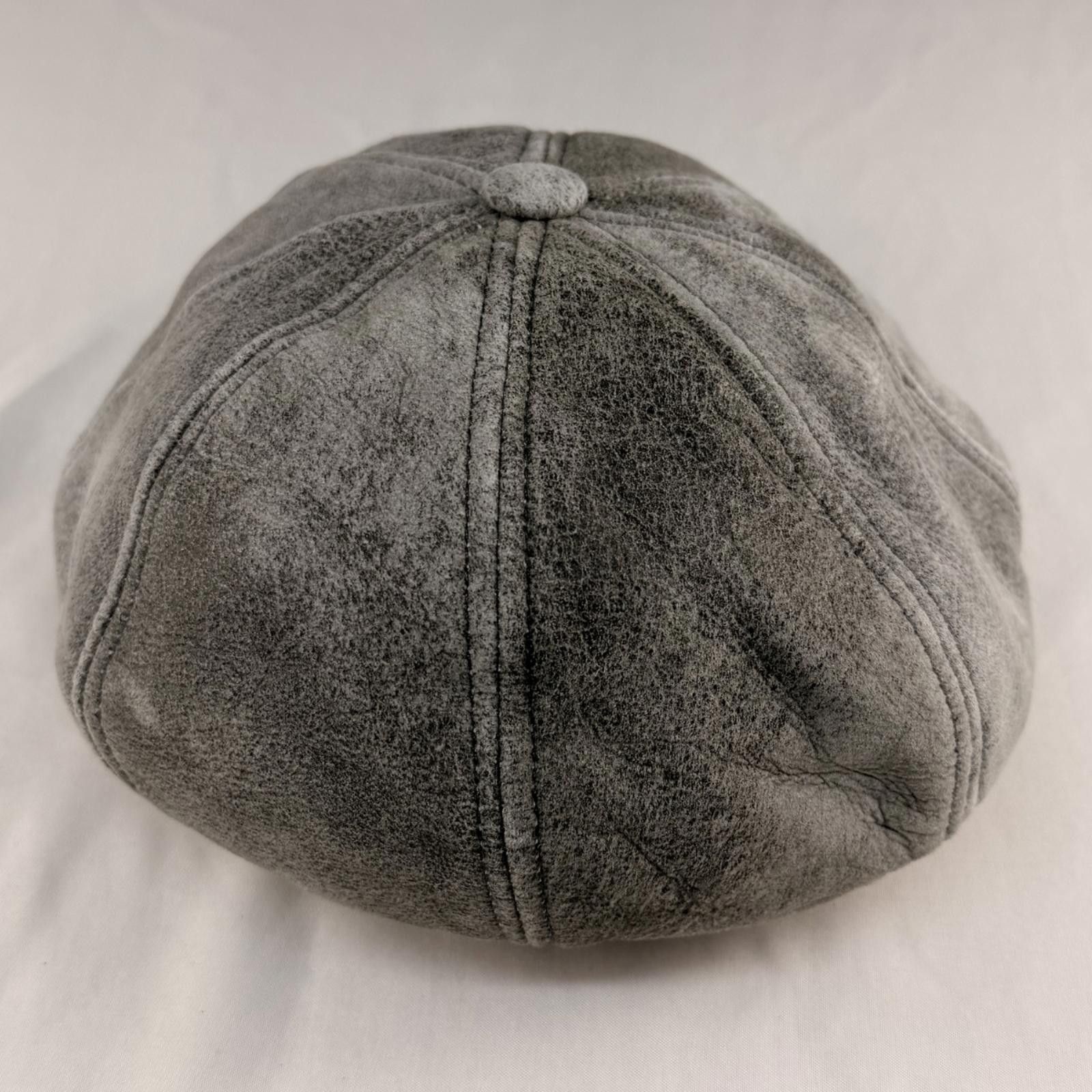 Other Genuine Leather Flat Cap |Peaky Blinders Inspired 100 L Size Size ONE SIZE - 5 Thumbnail