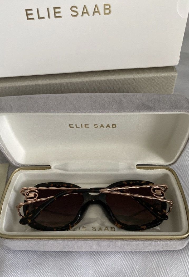 Elie Saab Elie Saab oval sunglasses Size ONE SIZE - 7 Thumbnail