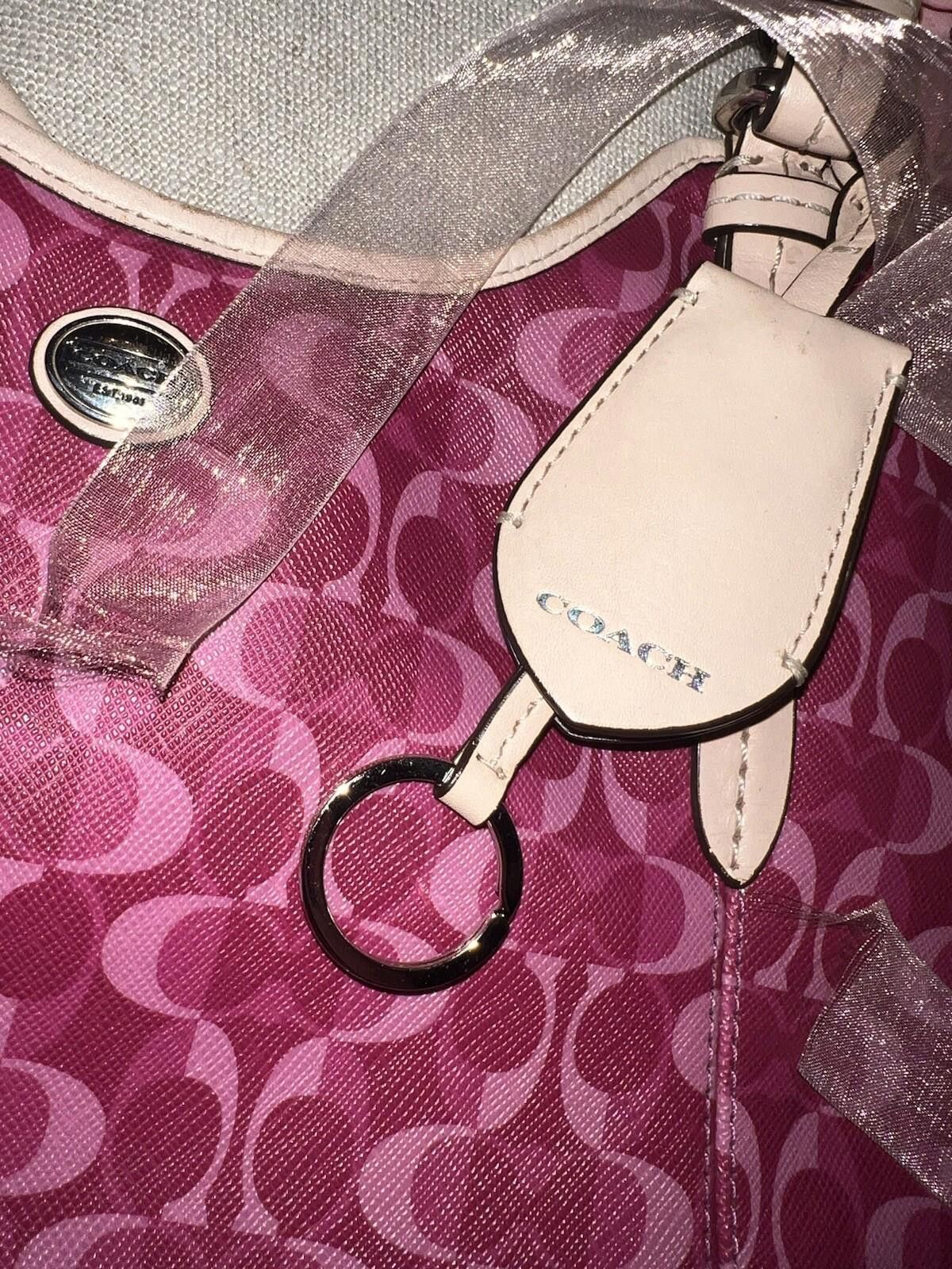 Coach Coach Peyton Dream F25522 Hand Bag Purse Tote Bordeaux Pink Size ONE SIZE - 6 Thumbnail