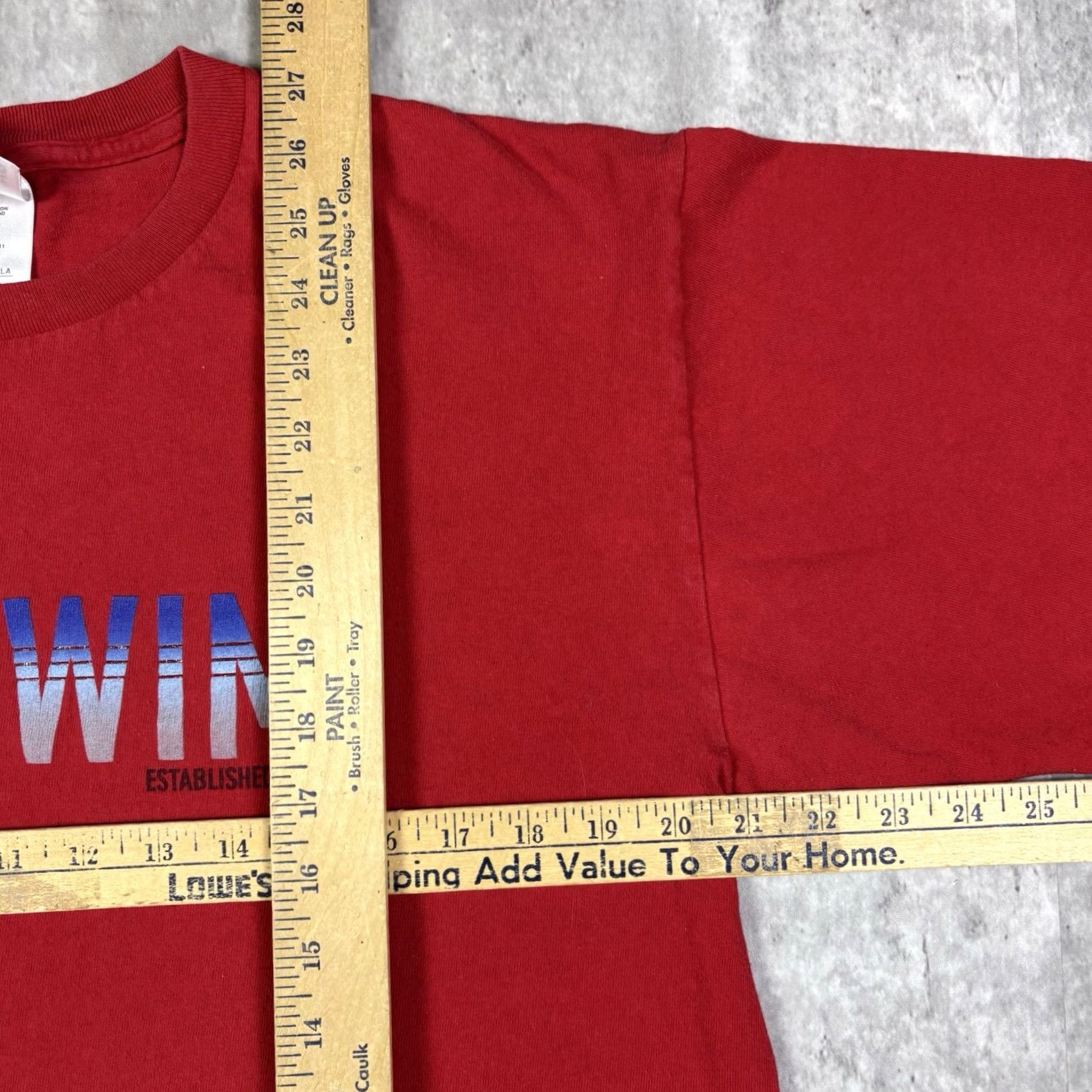 Adidas VINTAGE Adidas Swim Athletics Red T Shirt Mens L Large Cotton Crew Neck Graphic Print 90s Sports Captain America Size US L / EU 52-54 / 3 - 7 Thumbnail