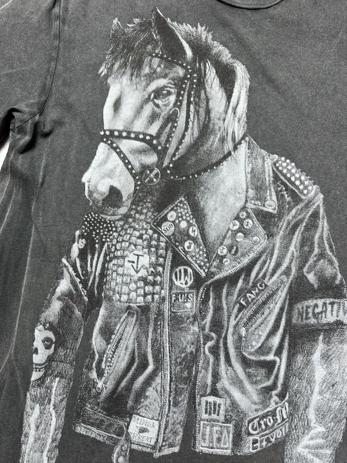 Allsaints Vintage Allsaints Horse tee big logo rare M Size US M / EU 48-50 / 2 - 4 Thumbnail