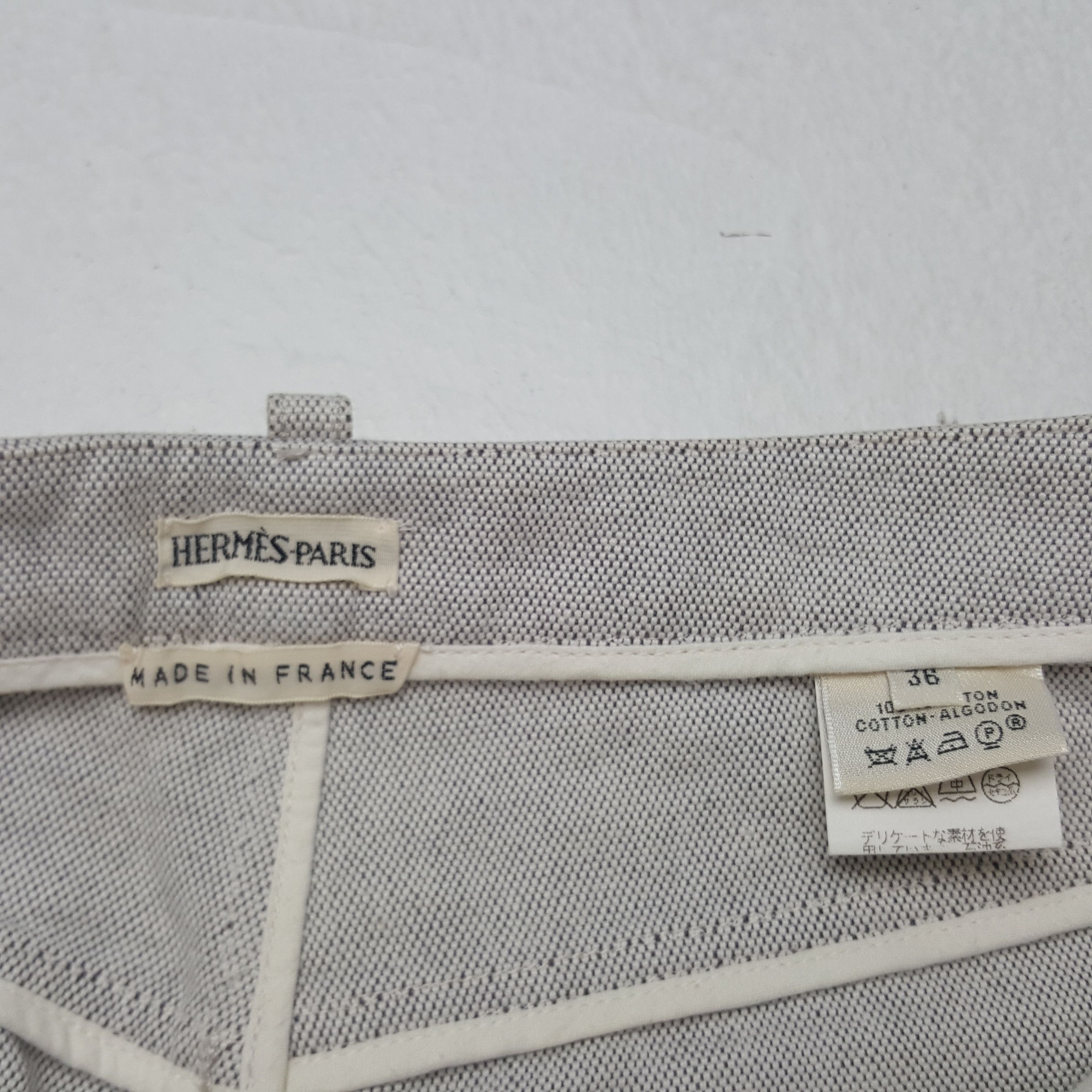 Hermes × Vintage Vintage Hermes Paris Casual Pants Size 25" / US 0 / IT 36 - 14 Thumbnail
