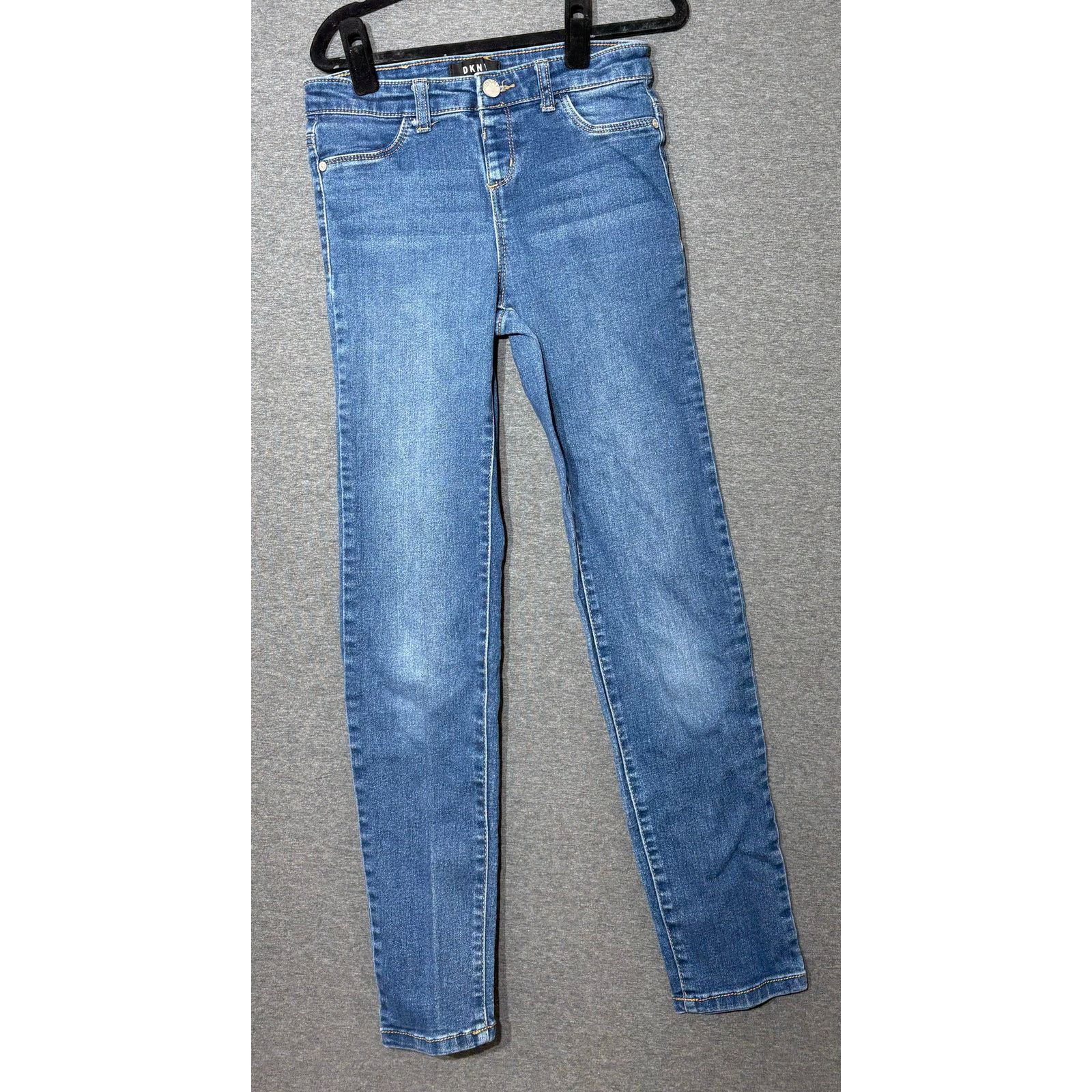 DKNY DKNY | Girl's Kid's Teen's Skinny Denim Jeans | 14 Size 36" / US 14 / IT 50 - 1 Thumbnail