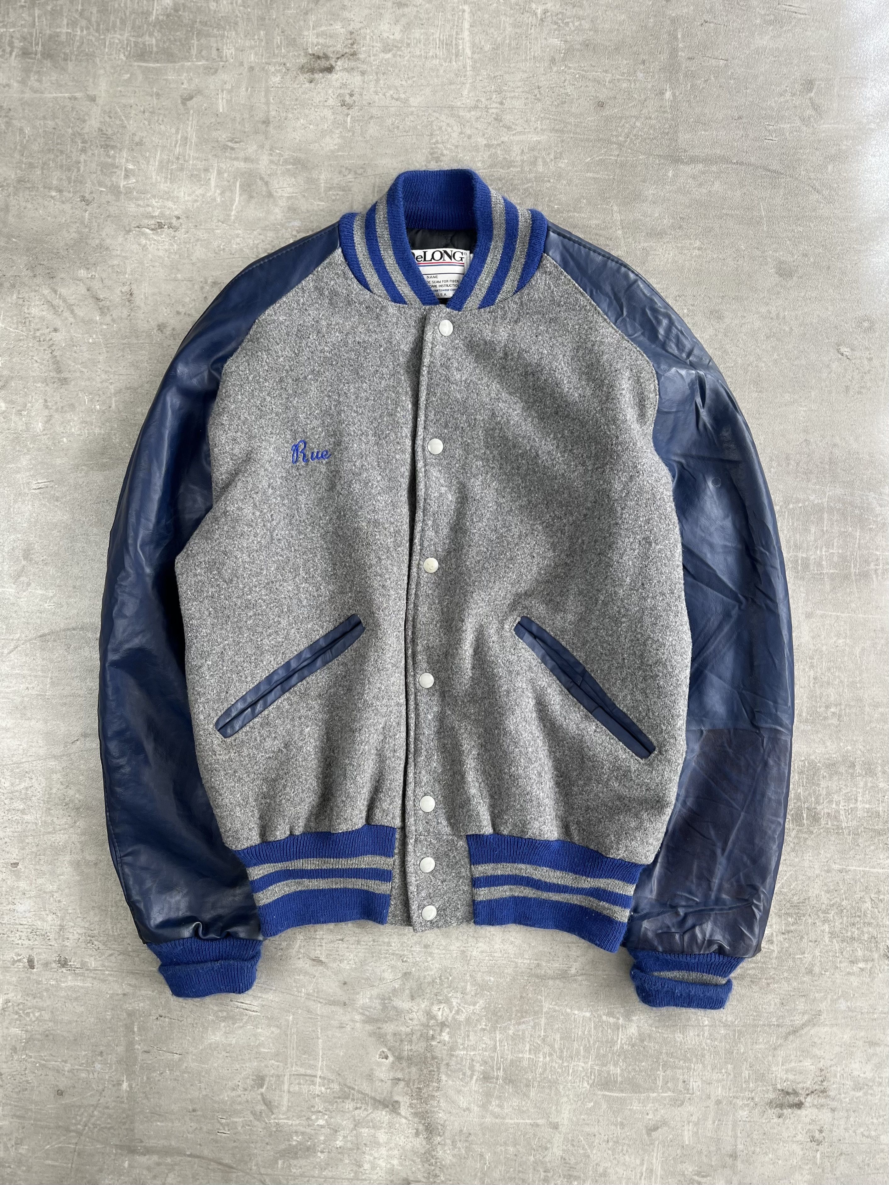 Delong DE LONG VINTAGE VARSITY JACKET MADE IN USA Size US M / EU 48-50 / 2 - 1 Thumbnail