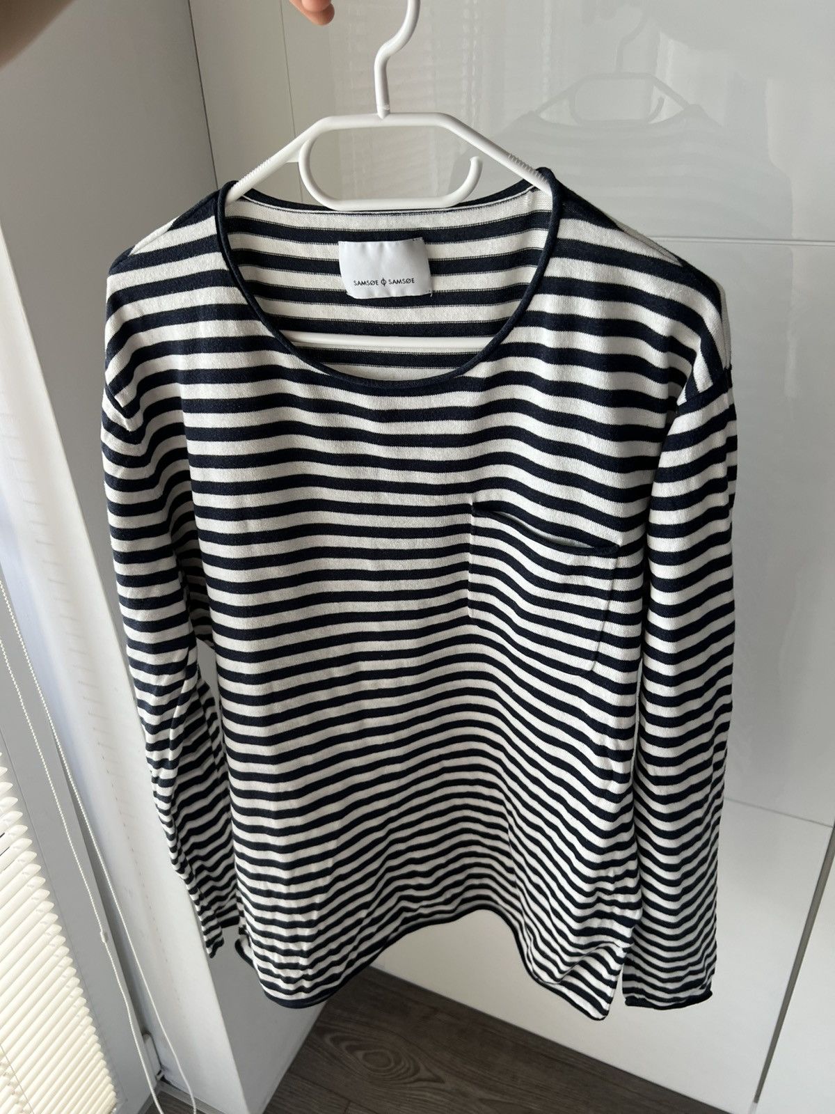 Samsoe Samsoe ‼️Archival Samsoe Samsoe Stripes Y2k Opium Long Sleeve Tee‼️ Size US XL / EU 56 / 4 - 2 Thumbnail