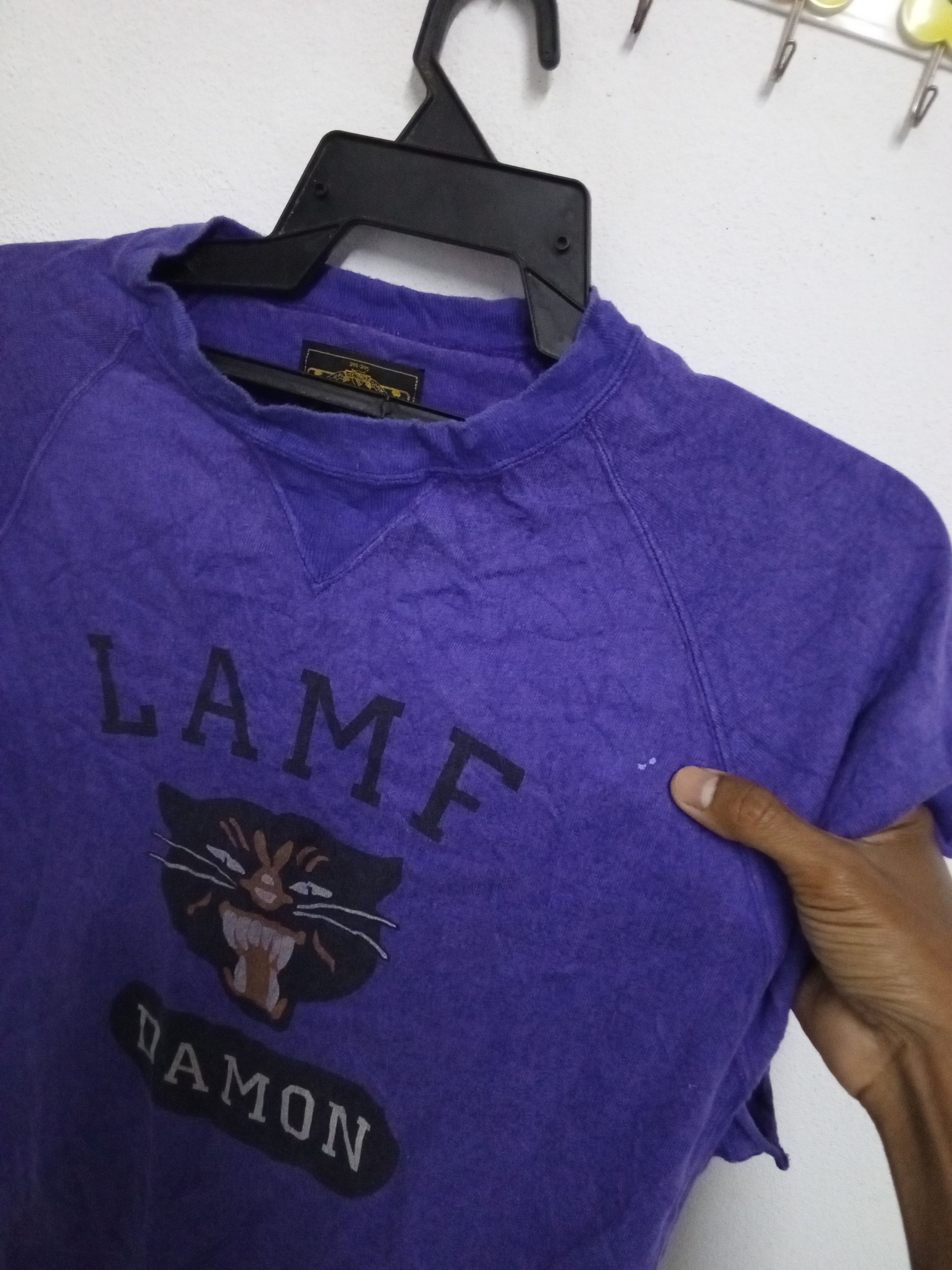 Wtaps Rare wtaps lamf Damon tiger short sleeve Size US L / EU 52-54 / 3 - 13 Thumbnail