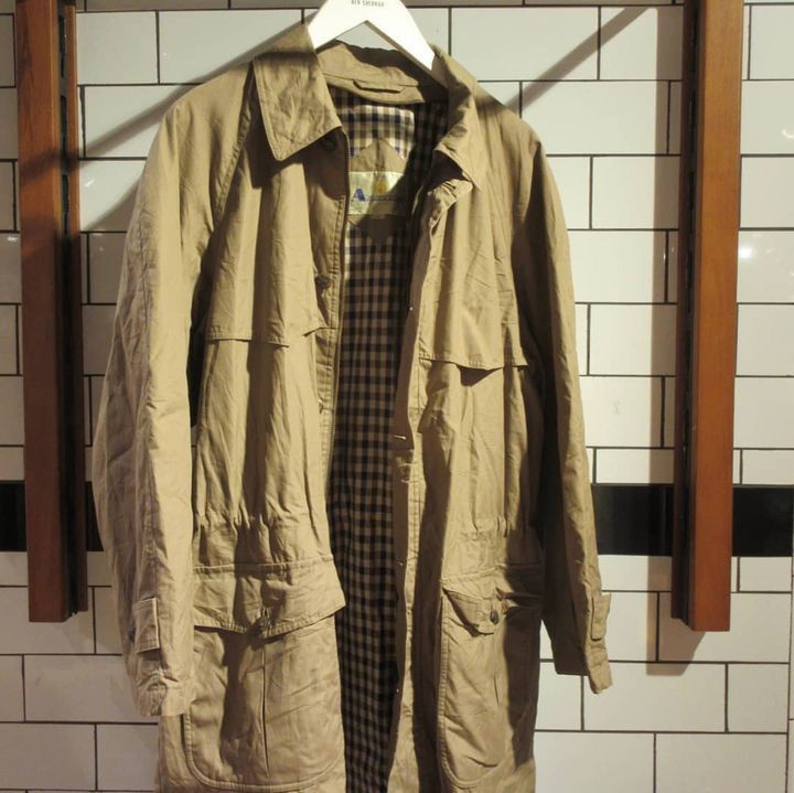 Aquascutum × Vintage Aquascutum Of London Trenchcoat Aquascutum men's beige Size US L / EU 52-54 / 3 - 4 Thumbnail