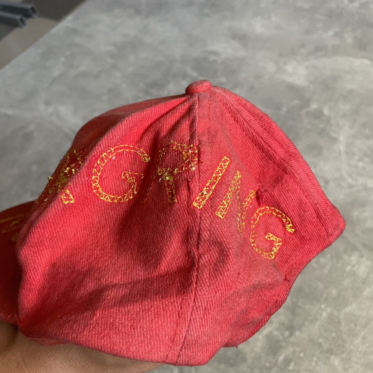 Vintage 1927 Nürburgring retro dad Cap Racing Hat moto 90s nascar Size ONE SIZE - 4 Thumbnail