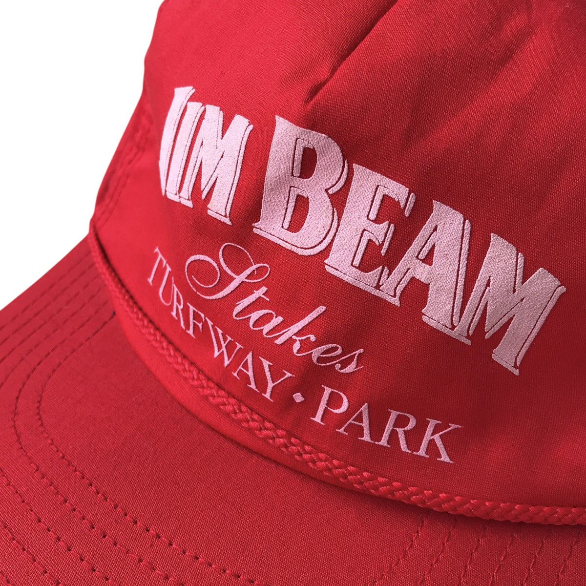 Vintage Jim Beam Stakes Turfway Park Vintage Promo Ads Cap Size ONE SIZE - 2 Thumbnail