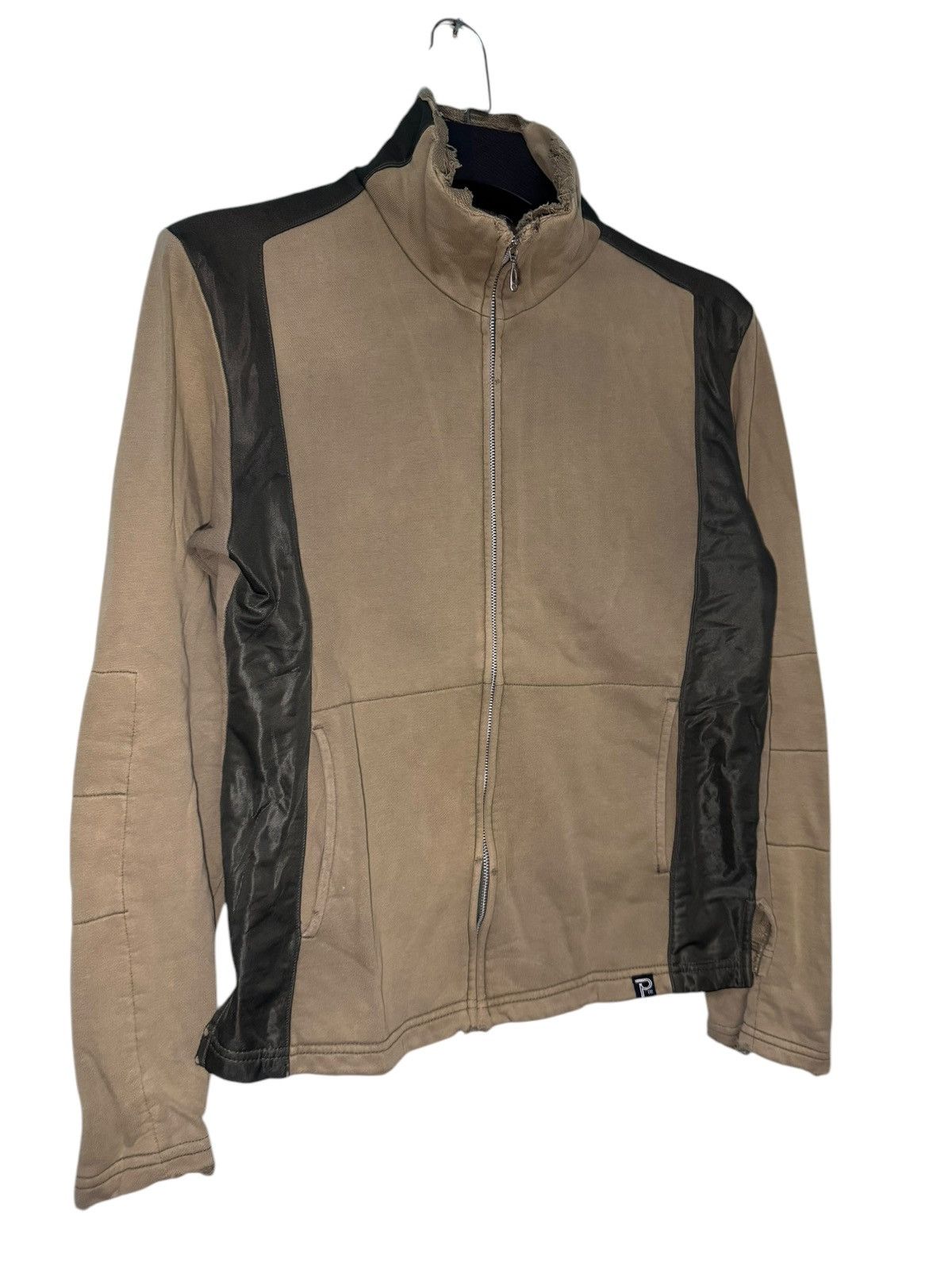 Japanese Brand PPFM TYPE-TPC DISTRESSED DAMAGE ZIPPER UP JACKET Size US M / EU 48-50 / 2 - 3 Thumbnail