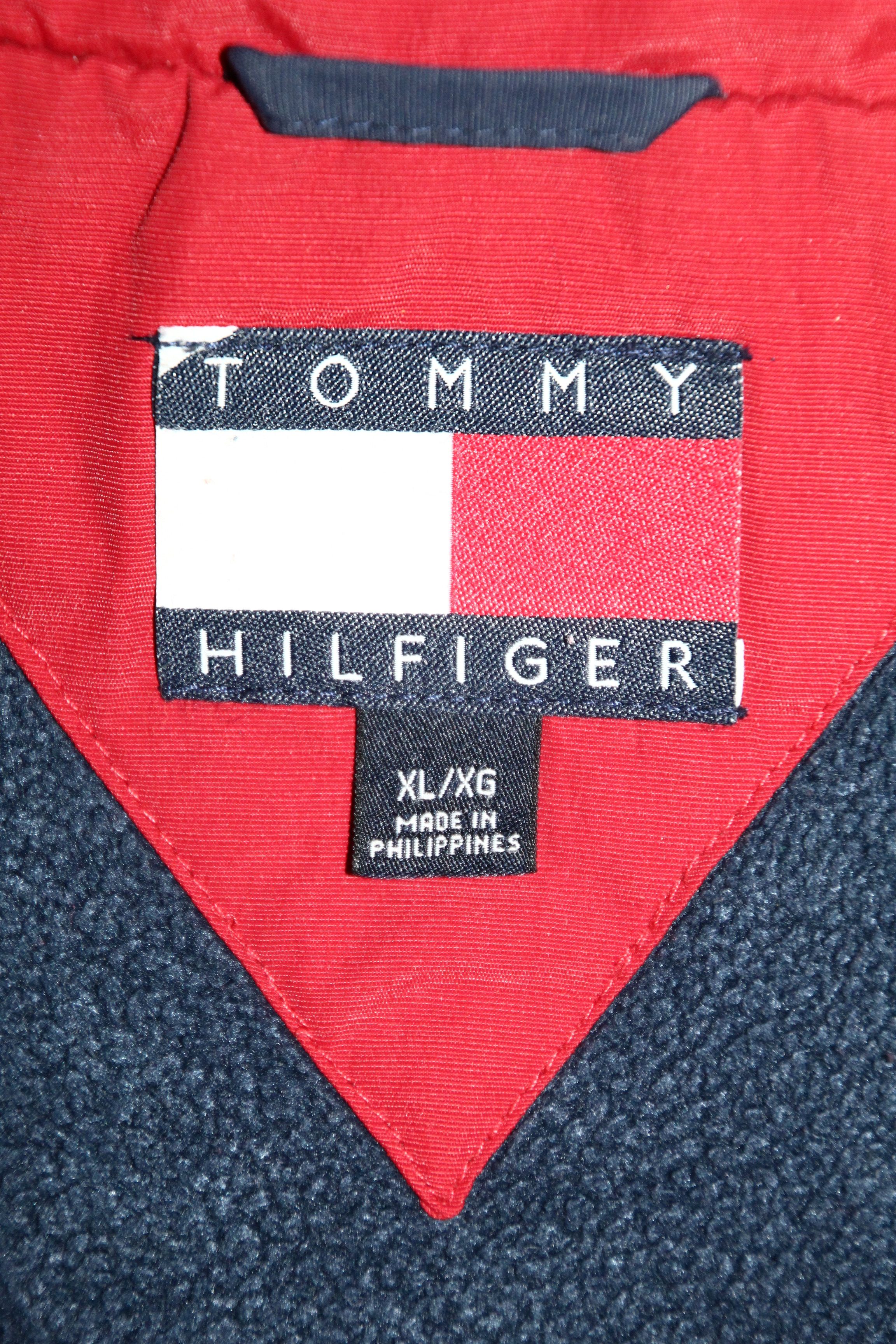Tommy Hilfiger VTG🔥90's Tommy Hilfiger Fleece Lining Multipocket Jacket Size US XL / EU 56 / 4 - 3 Thumbnail