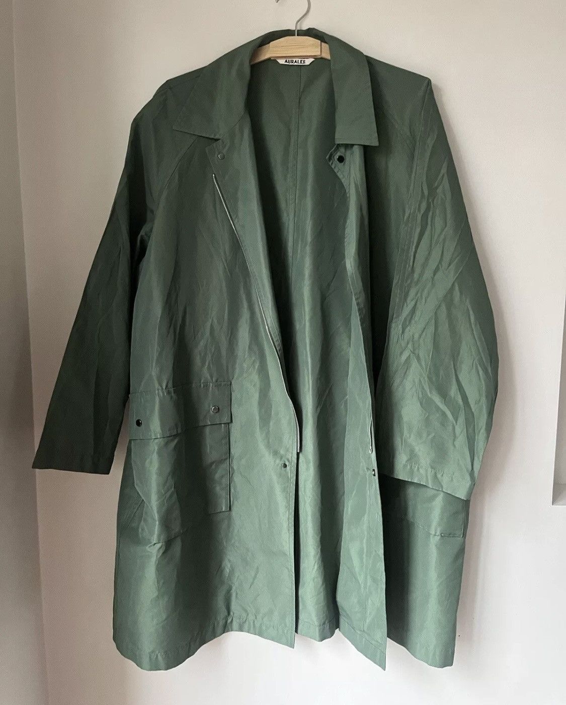 Auralee Auralee Men’s Silk Grosgrain Blouson Size US M / EU 48-50 / 2 - 2 Thumbnail