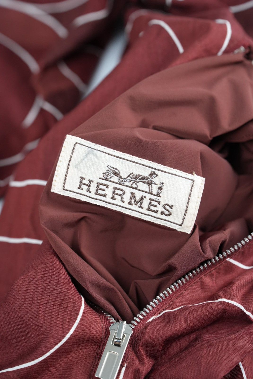 Hermes Hermes Jacket Chaine D'Ancre Red Reversible Windbreaker Size US M / EU 48-50 / 2 - 12 Thumbnail