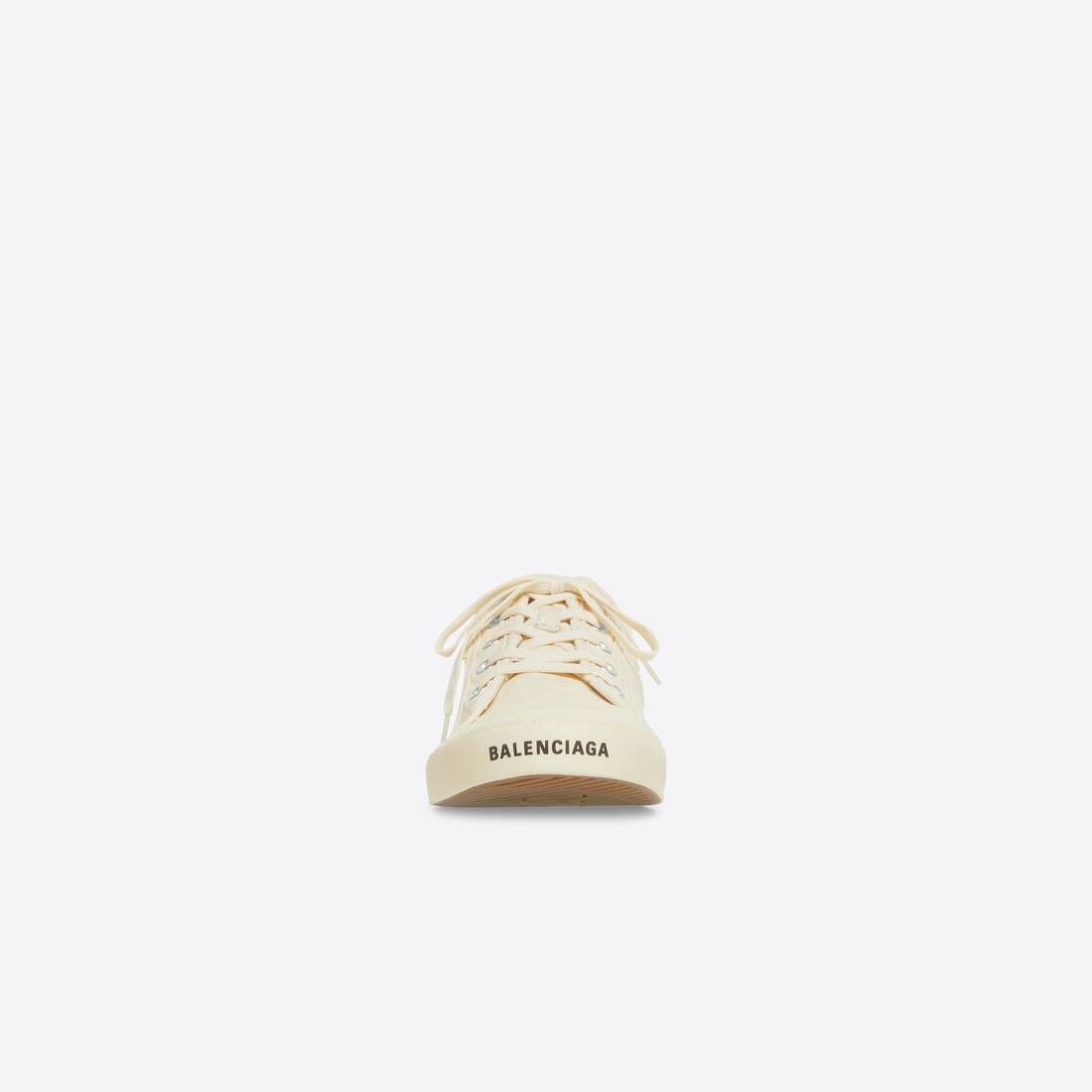 Balenciaga o1srvl11e0426 Paris Mule in Beige Size US 7 / IT 37 - 3 Thumbnail