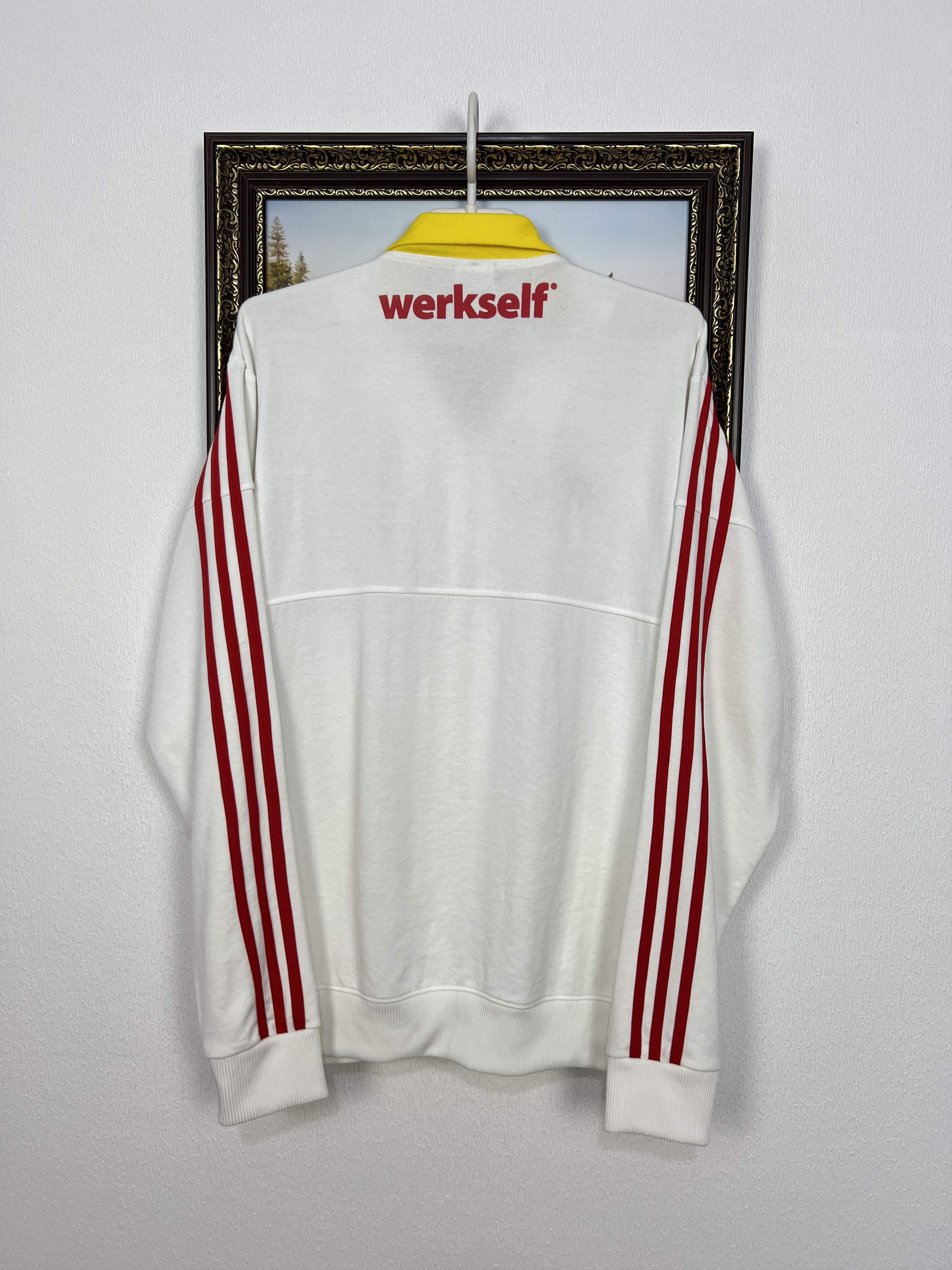 Adidas Vintage Adidas Bayer 04 Leverkusen Football Jacket Soccer Size US M / EU 48-50 / 2 - 10 Thumbnail