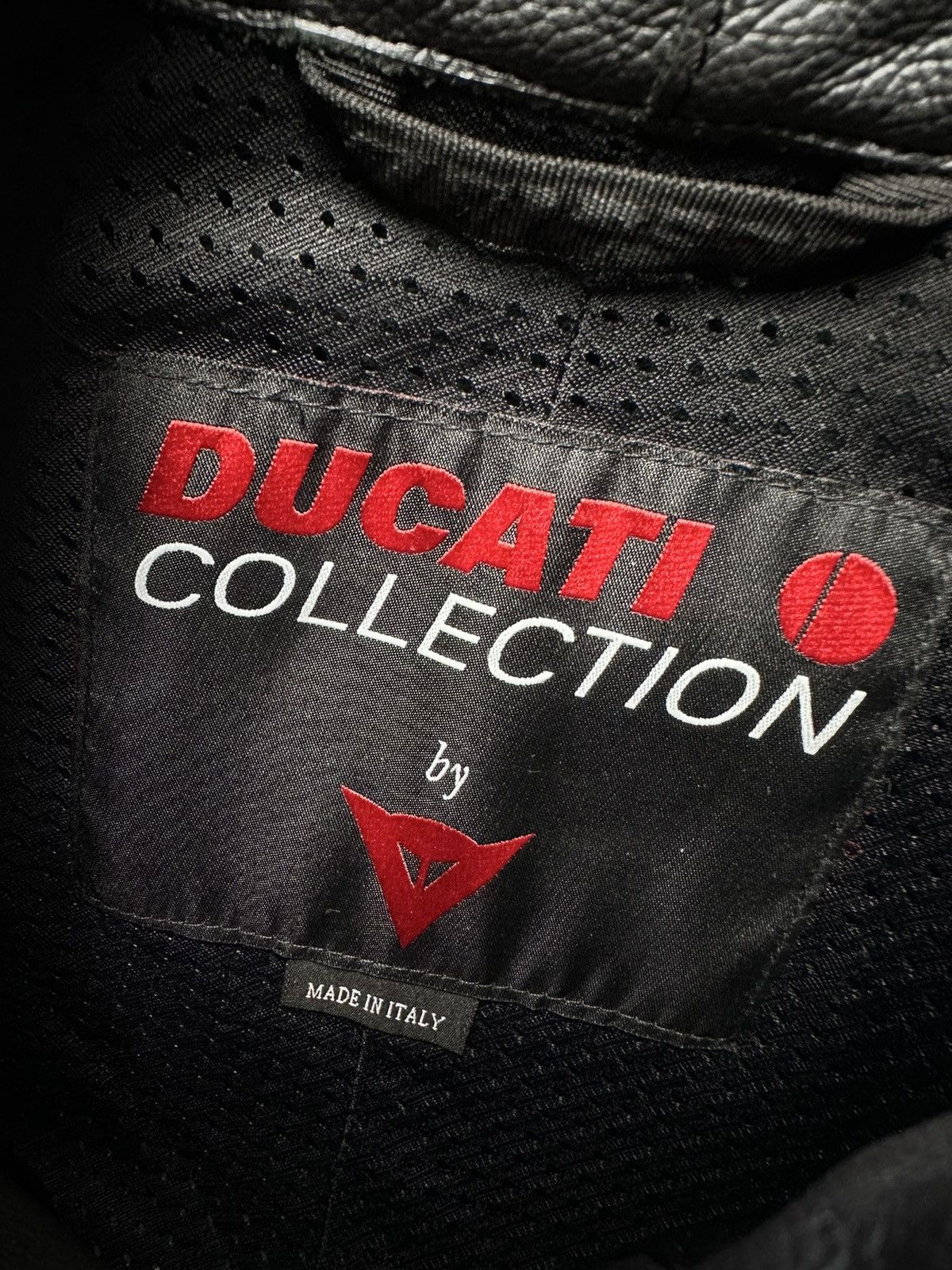 Ducati Vintage Dainesse X Ducati Moto tracksuit jacket leather L Size US 34 / EU 50 - 8 Thumbnail