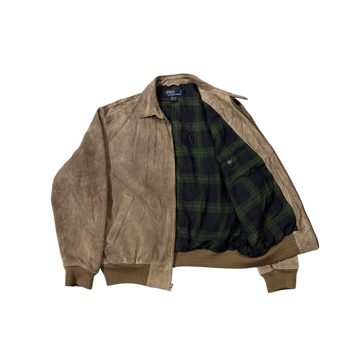 Polo Ralph Lauren Suede Bomber Jacket | Grailed