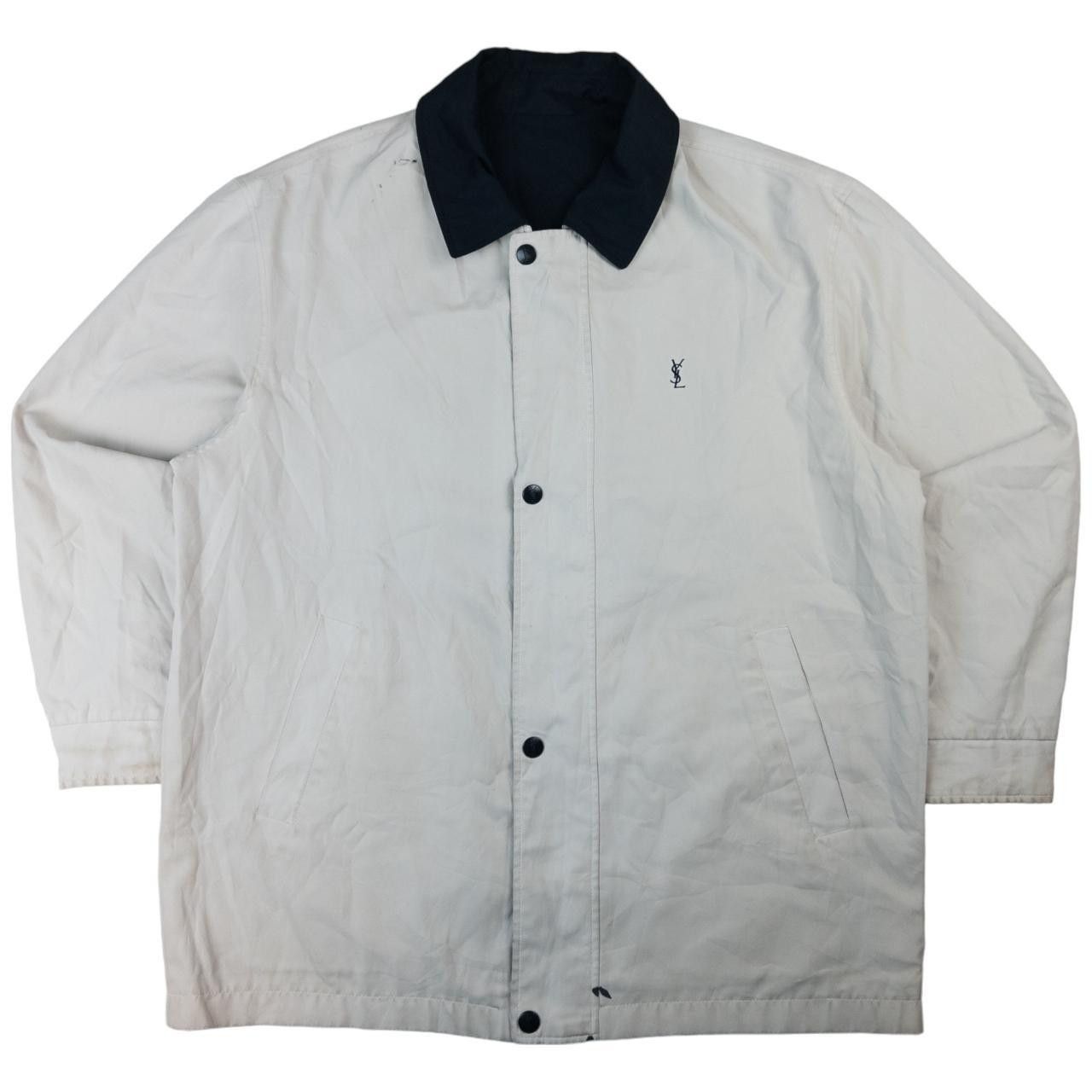 Yves Saint Laurent Vintage YSL Reversible Zip Up Jacket Size L Size US L / EU 52-54 / 3 - 2 Thumbnail