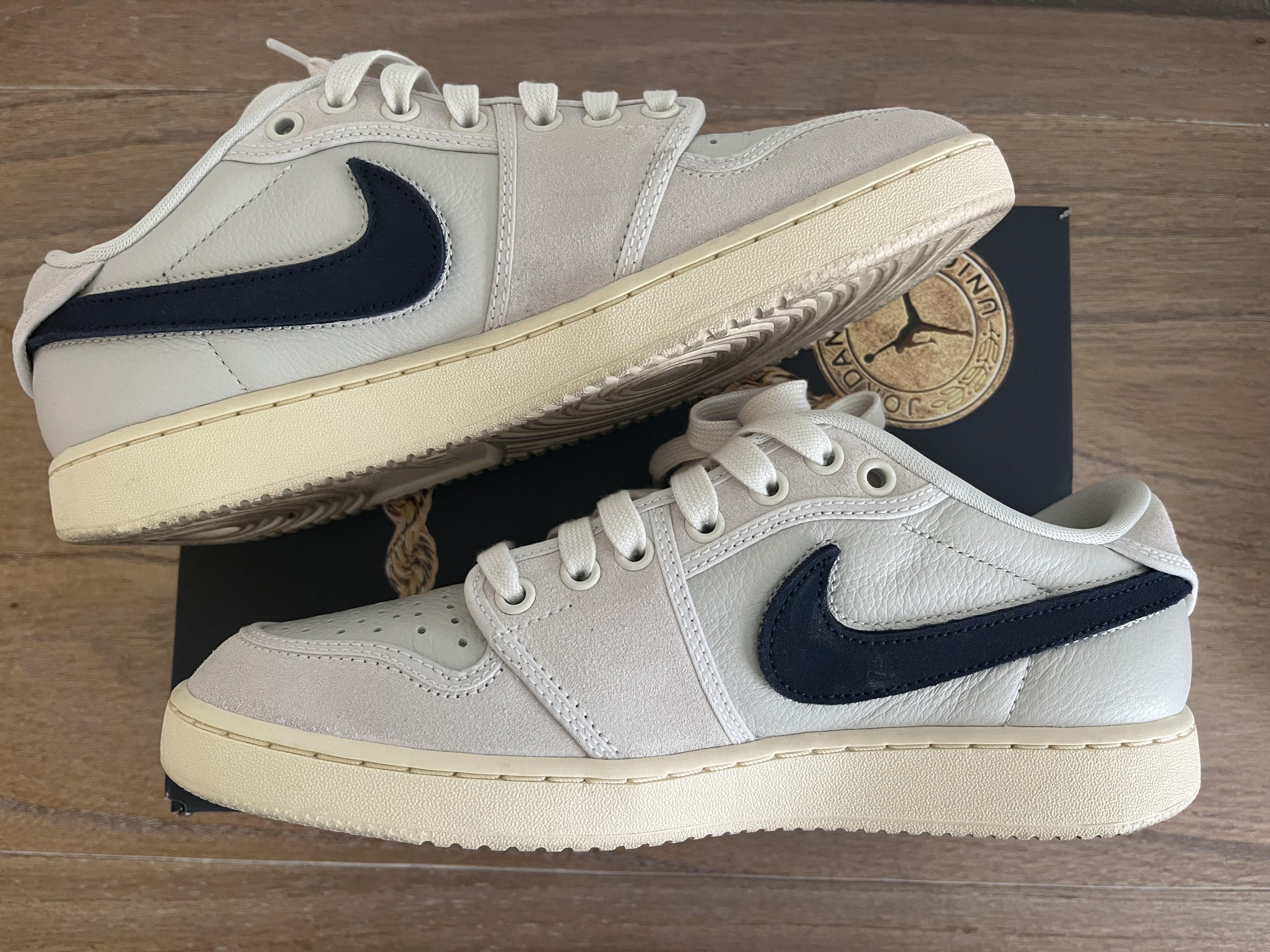 Jordan Brand × Nike × Union LA Union LA x Air Jordan 1 KO Low 'Sail Muslin' Size US 8 / EU 41 - 5 Thumbnail
