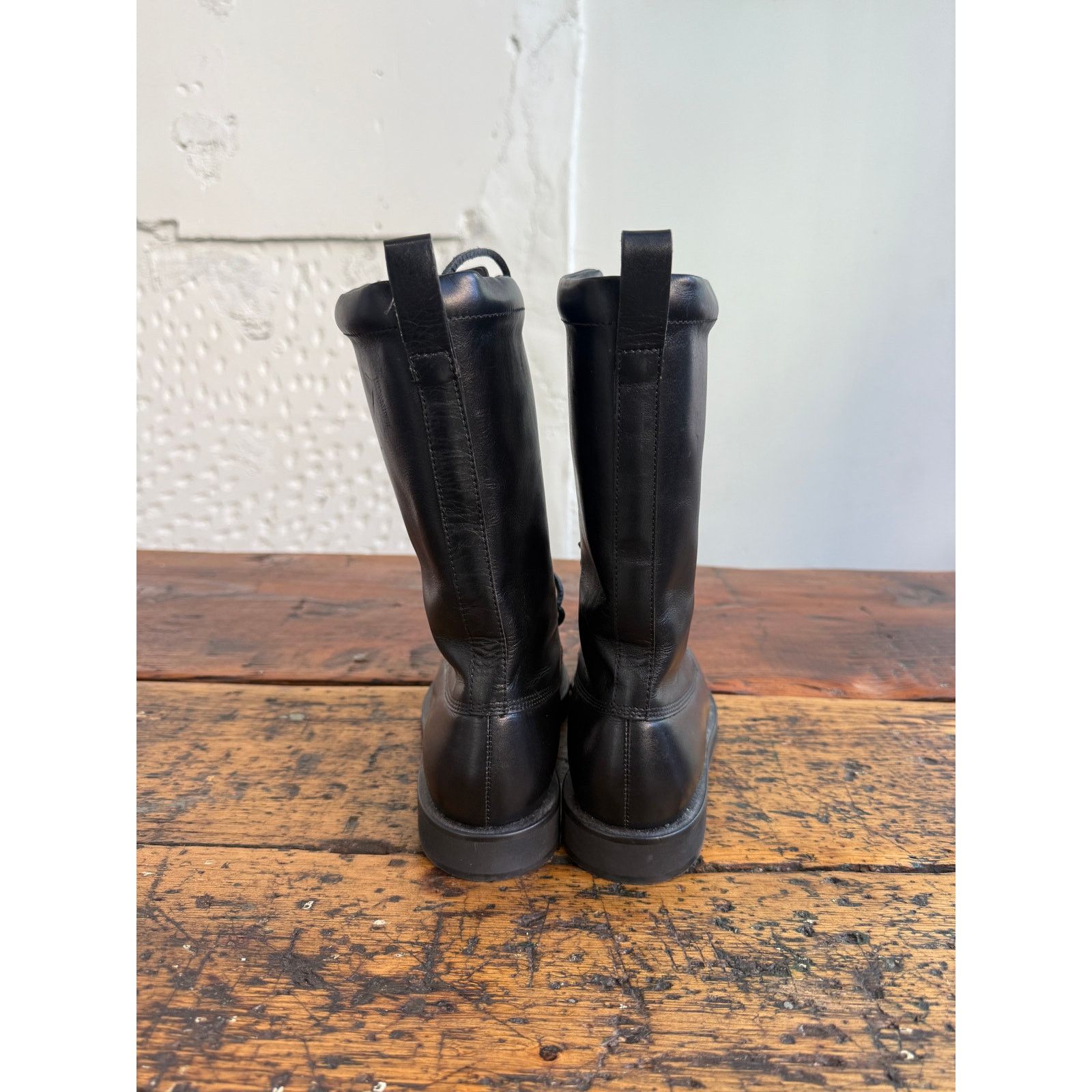 Tamara Mellon Karla Welch x Tamara Mellon Hellbent Leather Mid Calf Boots Size US 8.5 / IT 38.5 - 4 Thumbnail