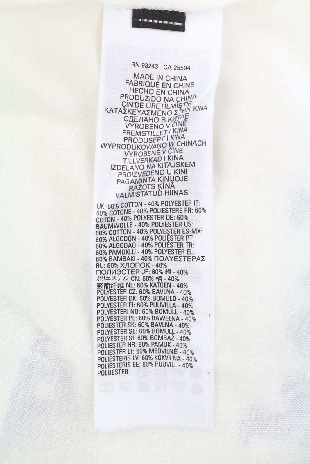 Diesel T-JUST-LS-E6 L White Crew Logo T-Shirt 41152 Size US L / EU 52-54 / 3 - 6 Thumbnail