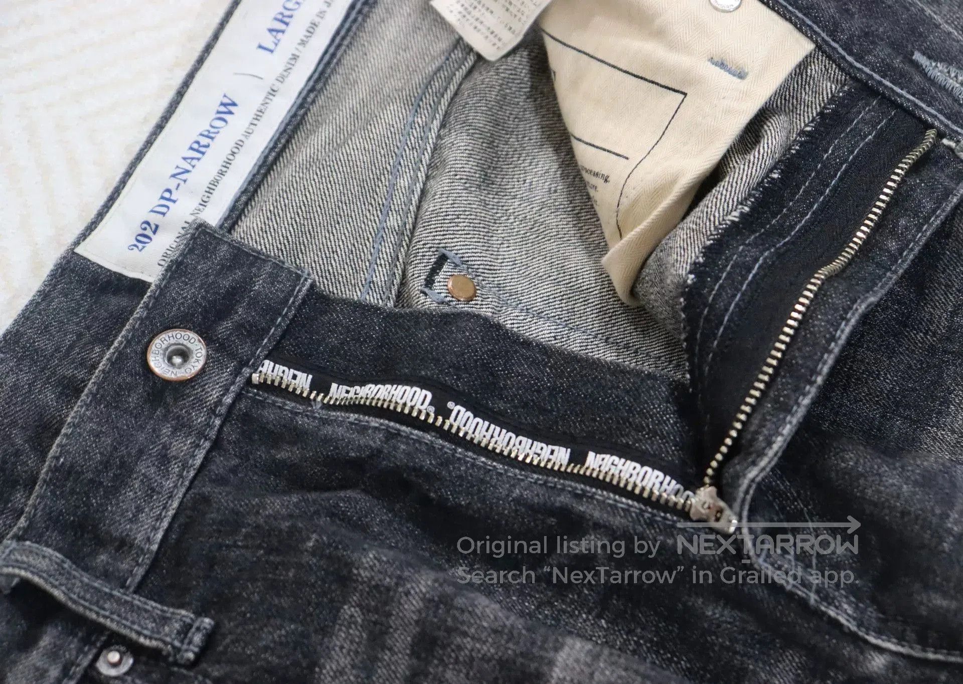 Neighborhood neighborhood washed narrow fit jeans. Size US 32 / EU 48 - 7 Thumbnail