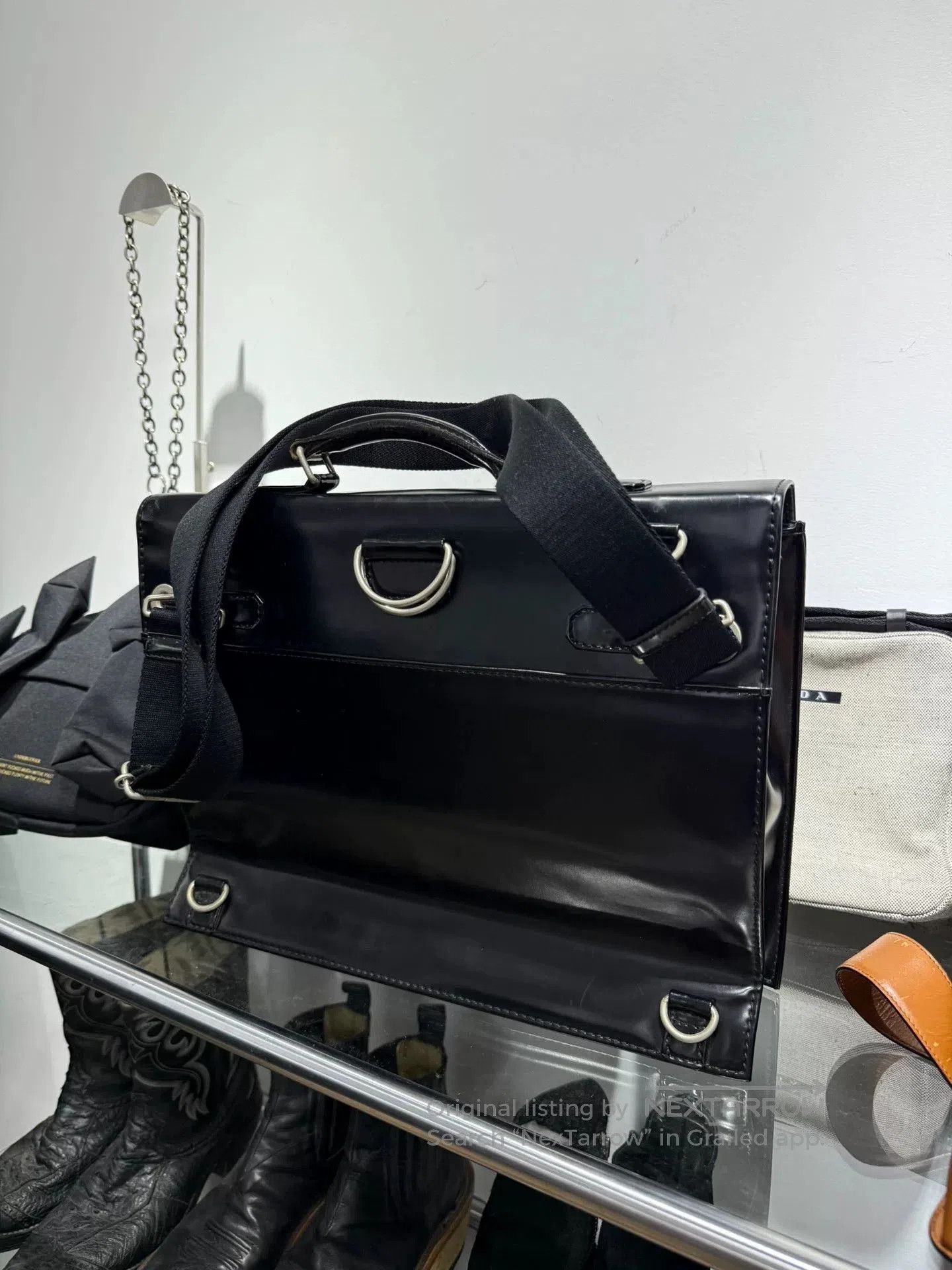 Jean Paul Gaultier Jean Paul Gaultier Classic Black Bag. Size ONE SIZE - 5 Thumbnail