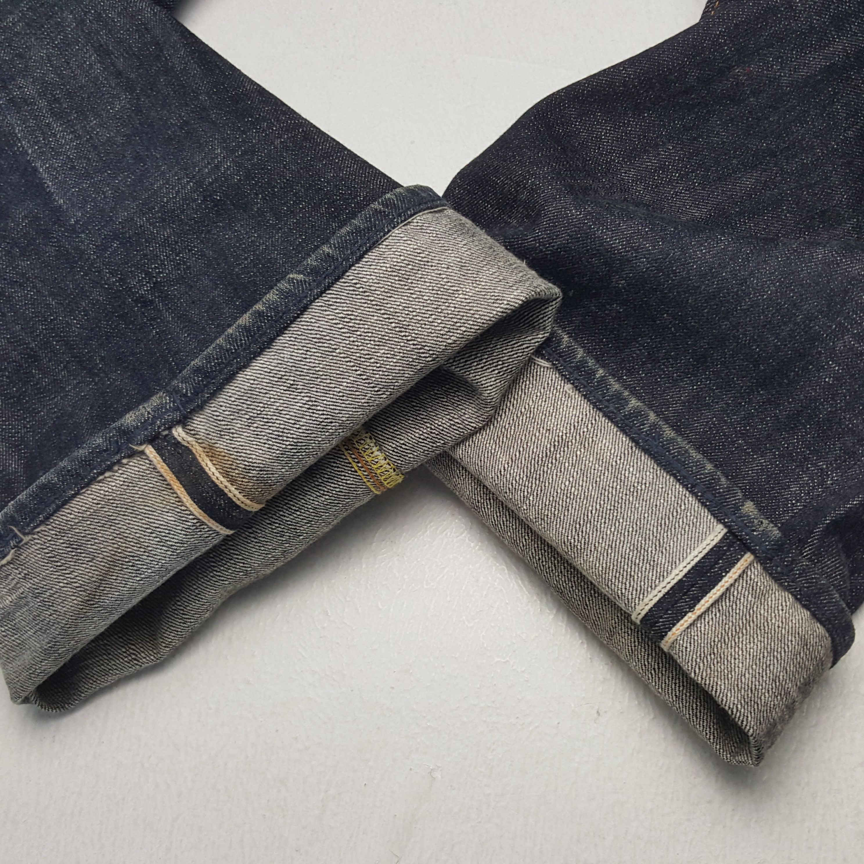 Evisu × Japanese Brand × Vintage Vintage Evisu Selvedge Japanese Daicock Art Denim Jeans Size US 35 - 14 Thumbnail
