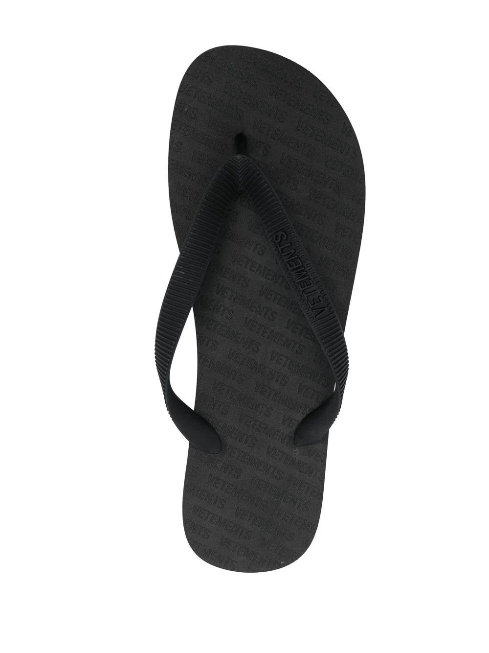 Vetements o1y0924 Flip Flops in Black Size US 8 / EU 41 - 2 Thumbnail