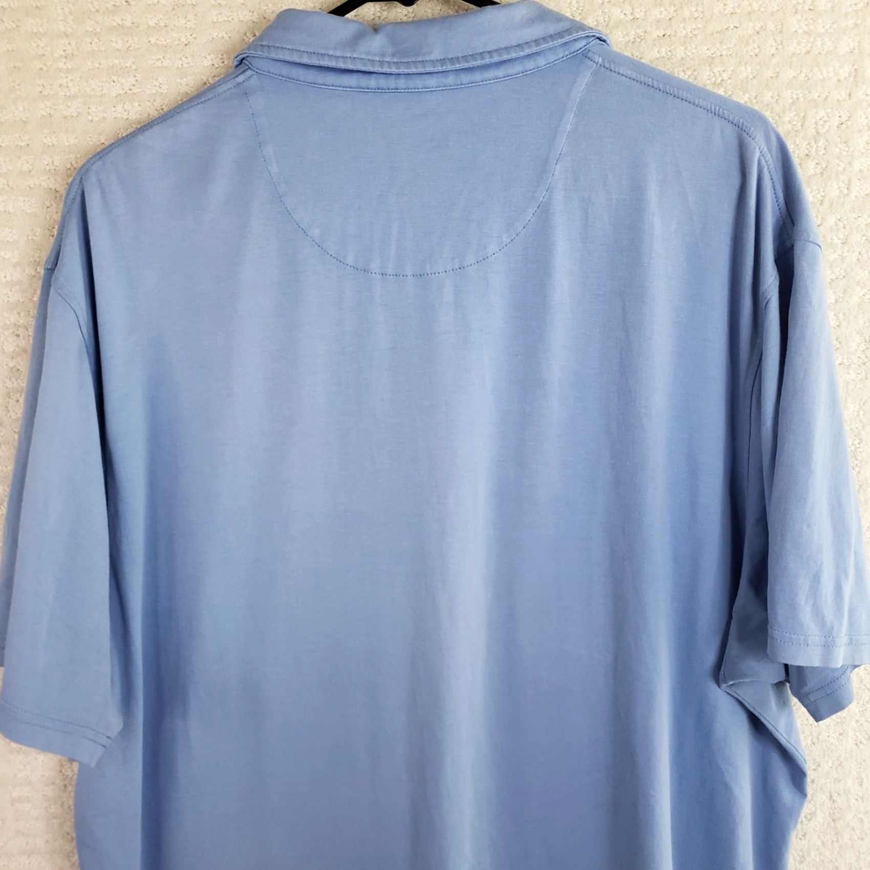 Vintage VINTAGE Fish Hippie Co. Polo Shirt Blue Short Sleeve Mens XXL Polo Shirt Pocket Logo Cotton Blend Knit Regular Shirt Man 2XL Size US XXL / EU 58 / 5 - 7 Thumbnail