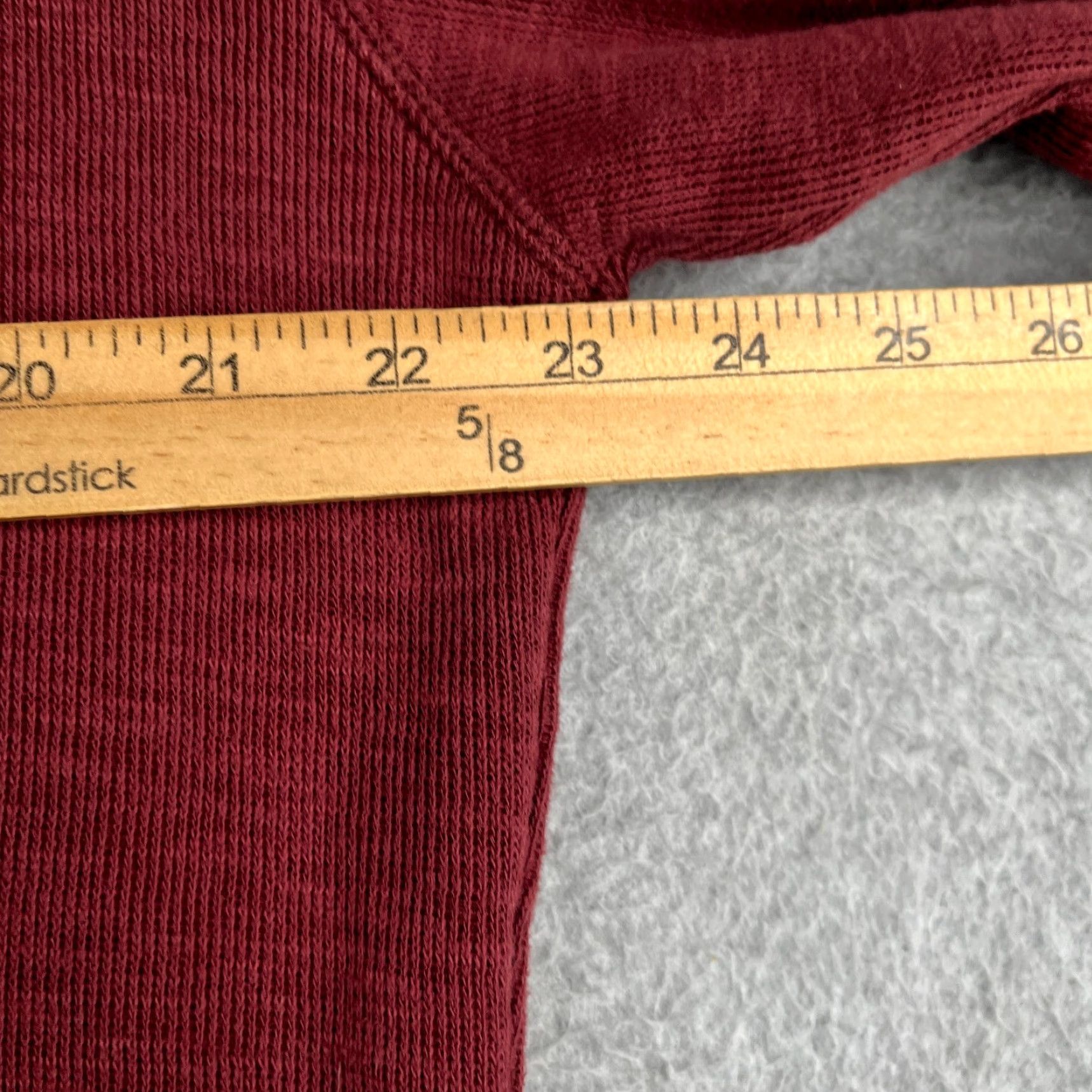 Banana Republic Banana Republic Sweatshirt Crew Neck Mens Large Red Heather Casual Knit Pullover Long Sleeve All Seasons Winter Fall Spring Walking Regular Size US L / EU 52-54 / 3 - 7 Thumbnail
