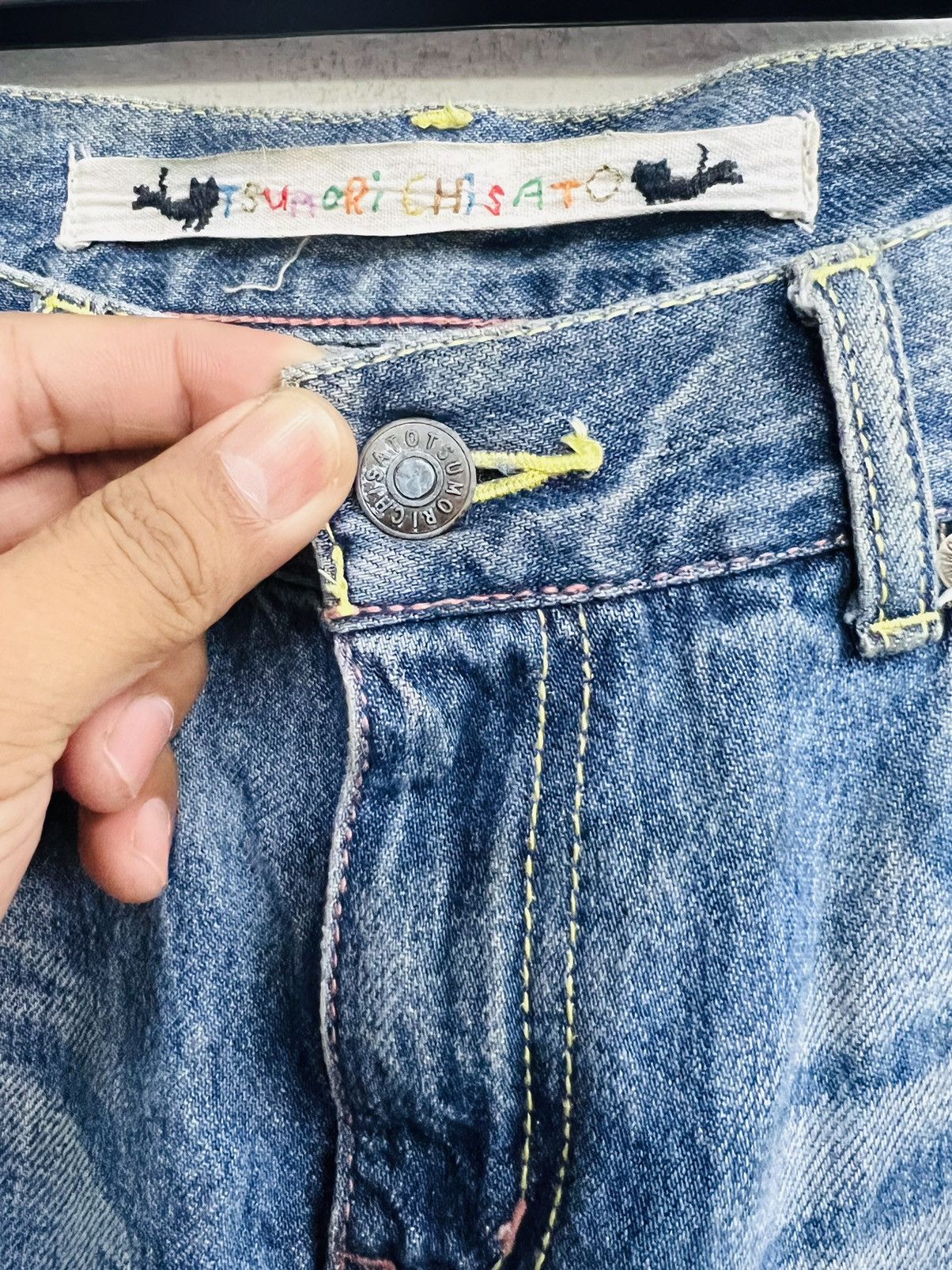 Issey Miyake × Tsumori Chisato Archive Tsumori Chisato Distressed Design Denim Size US 32 / EU 48 - 9 Thumbnail