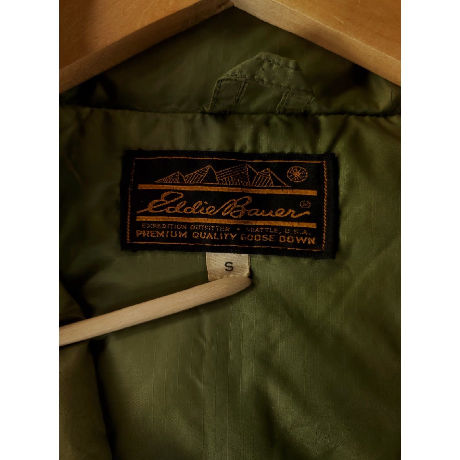 Eddie Bauer Eddie Bauer Jacket Down Puffer Green Full Zip Long Sleeve Mens S Size US S / EU 44-46 / 1 - 7 Thumbnail
