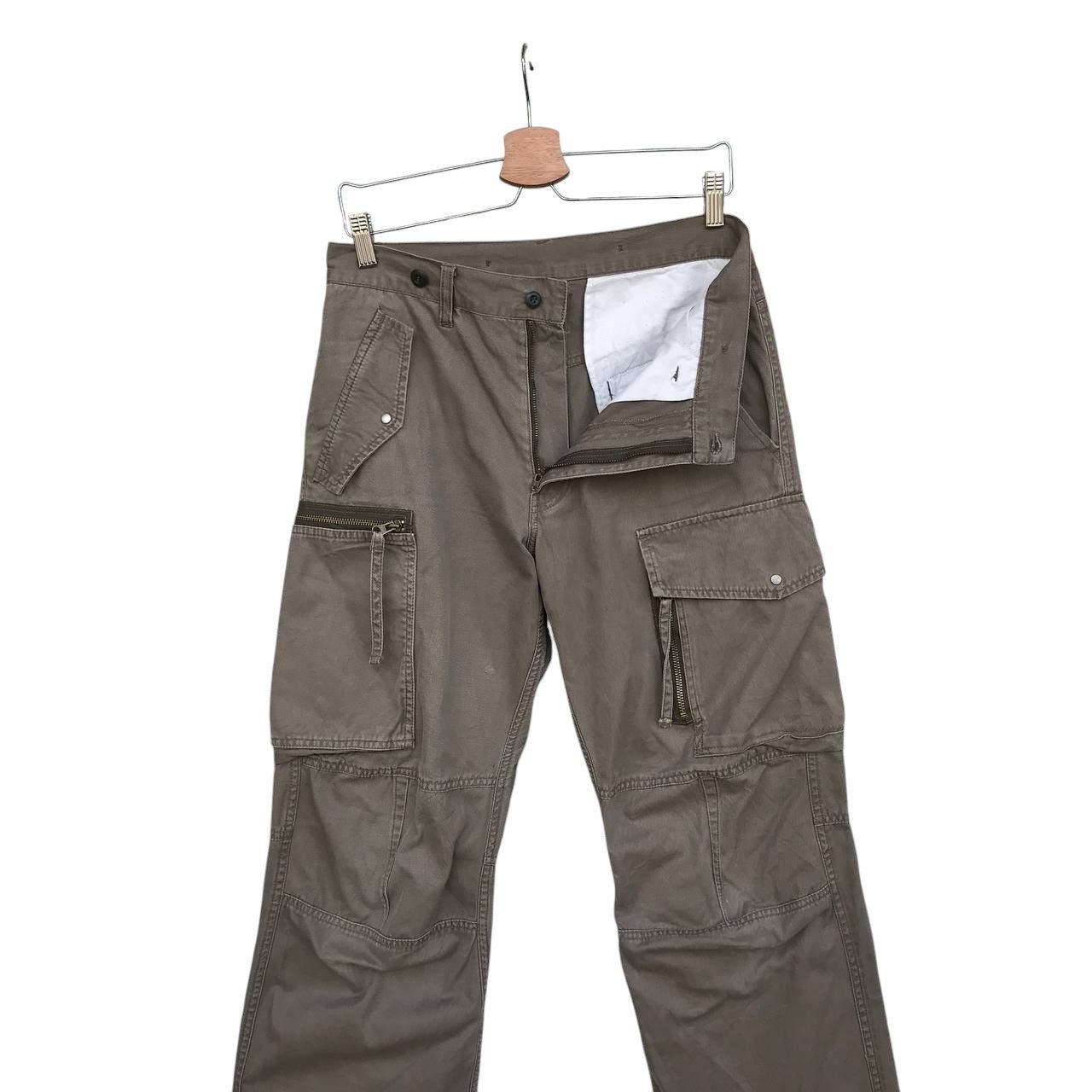 PPFM BJ03-44 RARE PPFM MILITARY TRACKTOR CARGO PANT DRAWSTRING Size US 30 / EU 46 - 4 Thumbnail