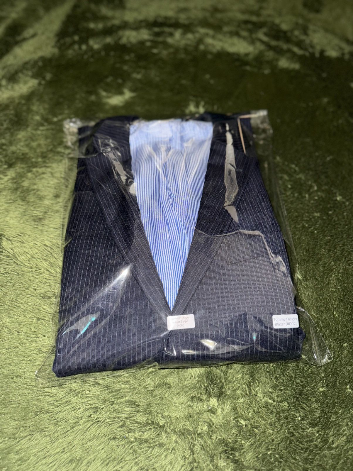 Tommy Hilfiger [40R] Tommy Hilfiger USA Classic Fit Stripe Blazer Navy Size US M / EU 48-50 / 2 - 12 Thumbnail