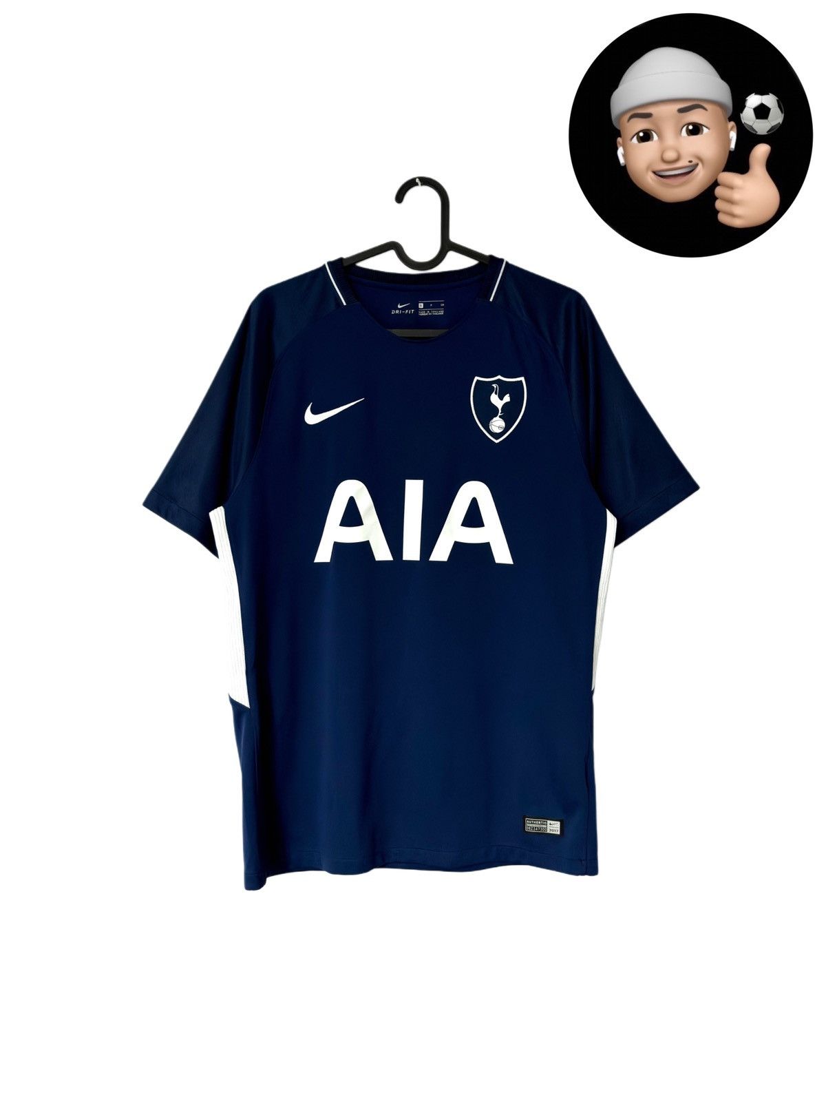 Nike 2017 2018 Tottenham Hotspur Home Kit Puma Soccer Jersey Away Size US S / EU 44-46 / 1 - 1 Thumbnail