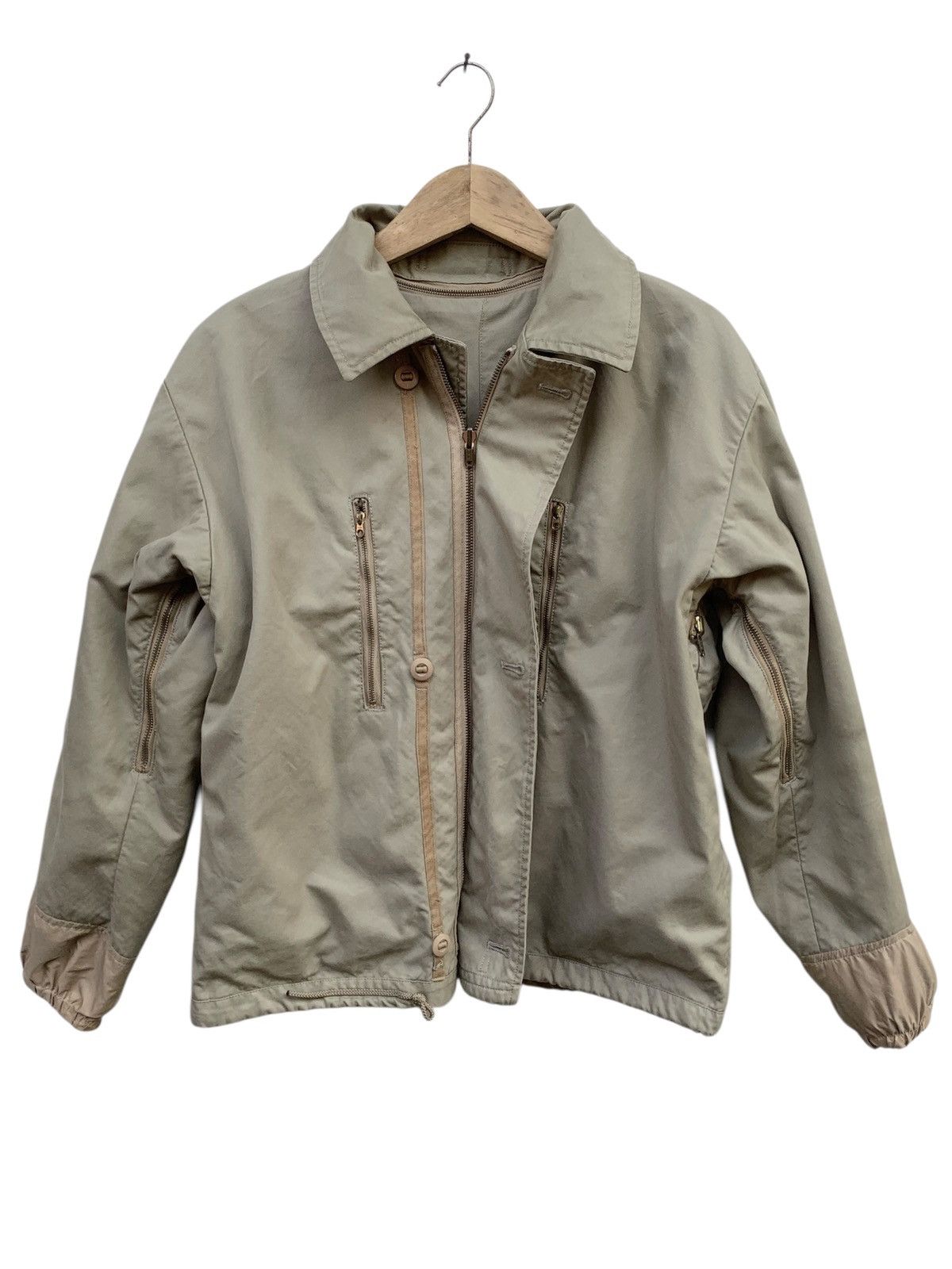 Japanese Brand Jipijapa tactical reversible heavy cotton jacket Size US M / EU 48-50 / 2 - 2 Thumbnail