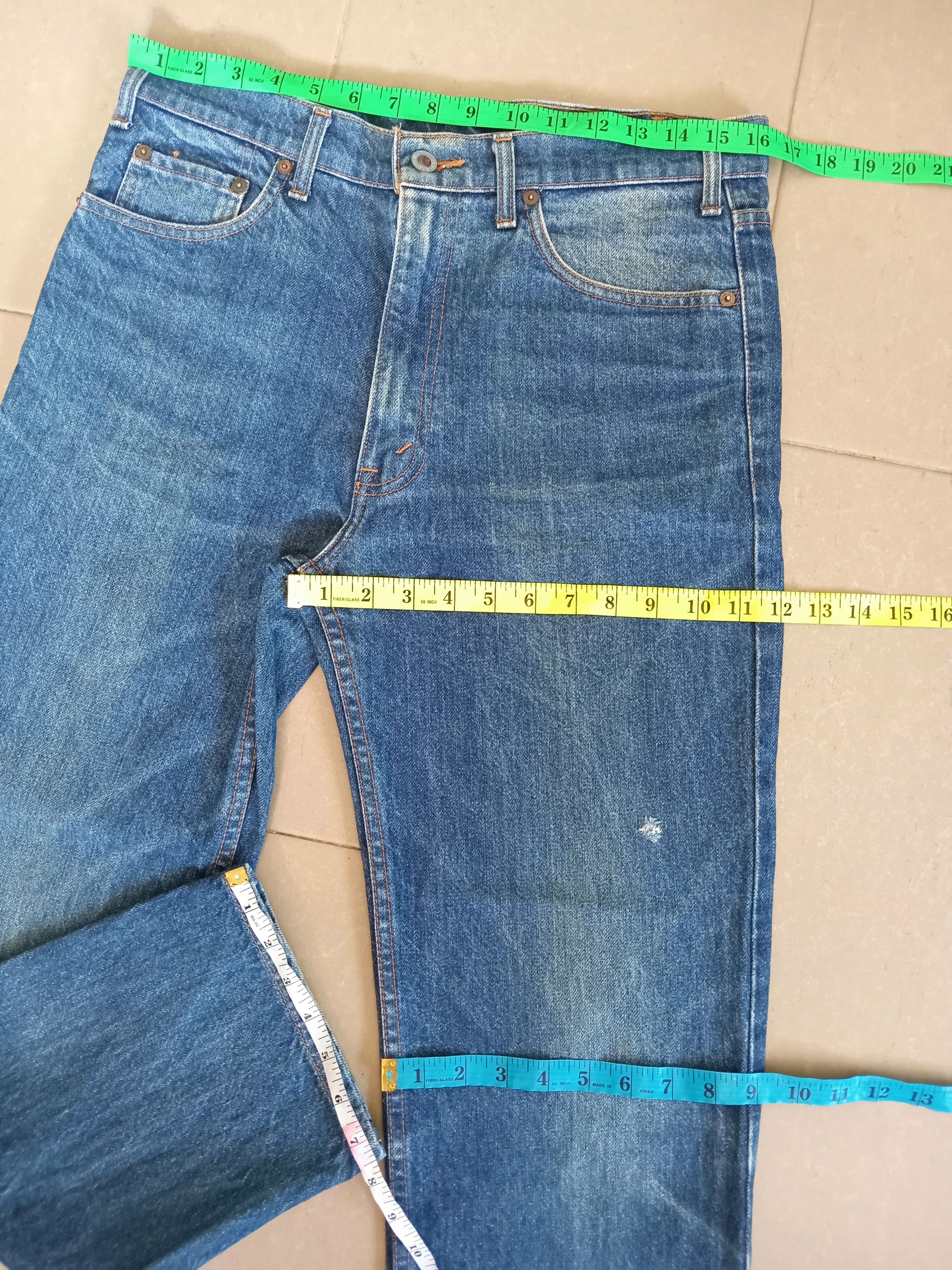 Levi's × Levi's Vintage Clothing Vintage LEVI'S LS Japan Original Riveted Faded Jeans Size US 32 / EU 48 - 2 Thumbnail