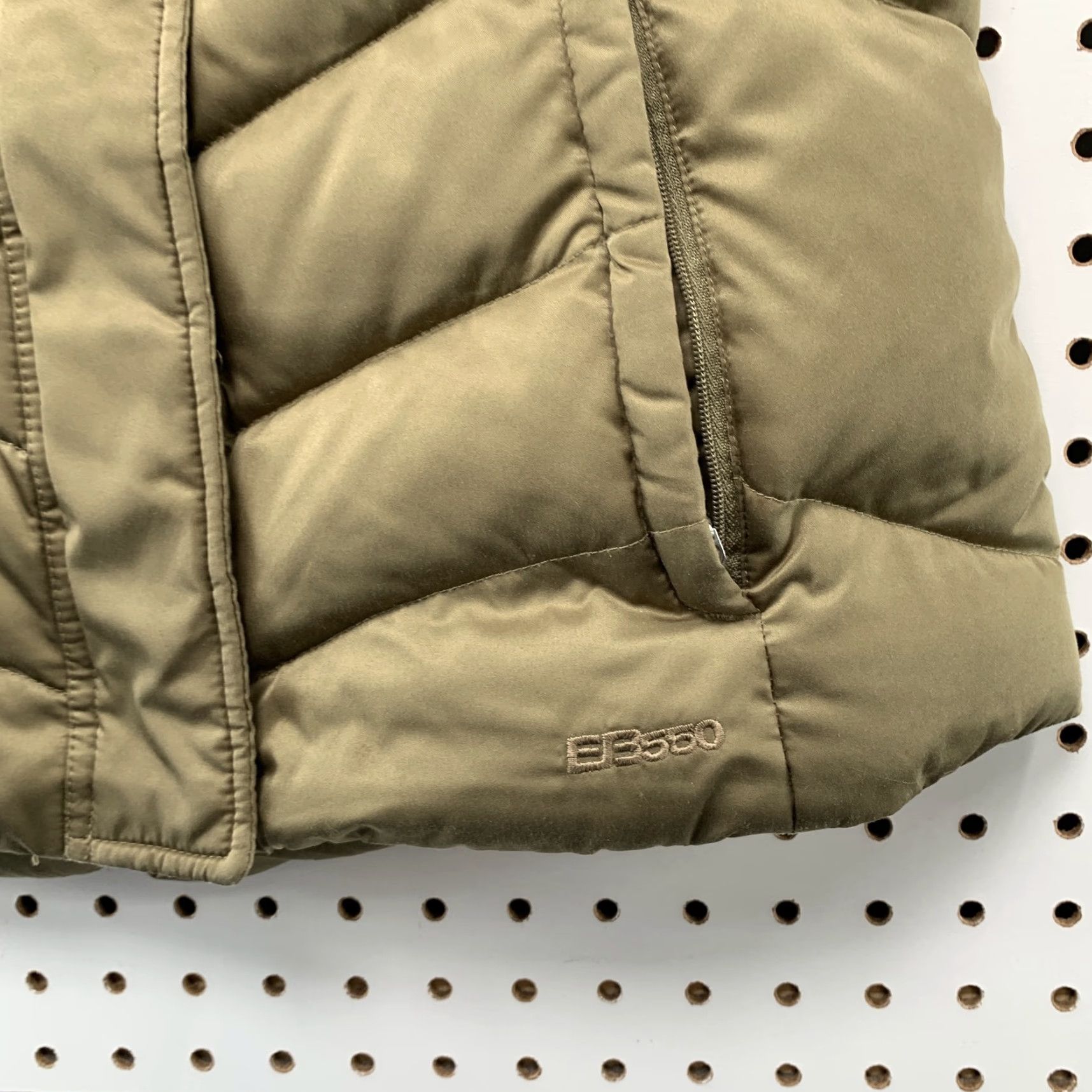 Eddie Bauer Eddie Bauer Puffer Vest Womens Small Brown Olive Goose Down 550 Premium Jacket Vest Size S / US 4 / IT 40 - 7 Thumbnail