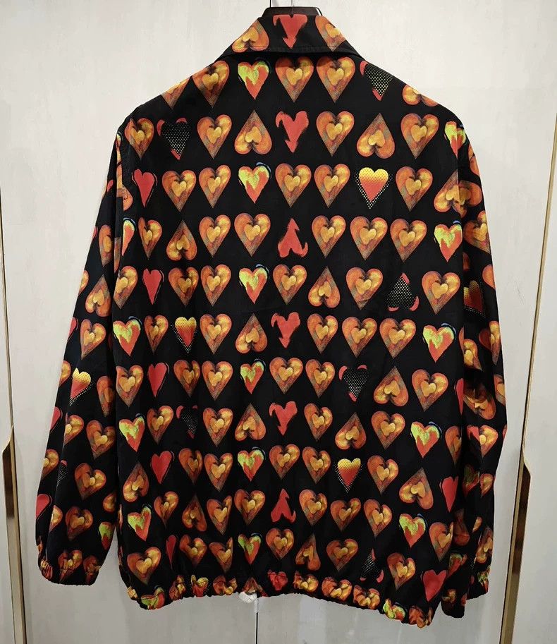 Versace Versace Heart print coat Size US M / EU 48-50 / 2 - 2 Thumbnail