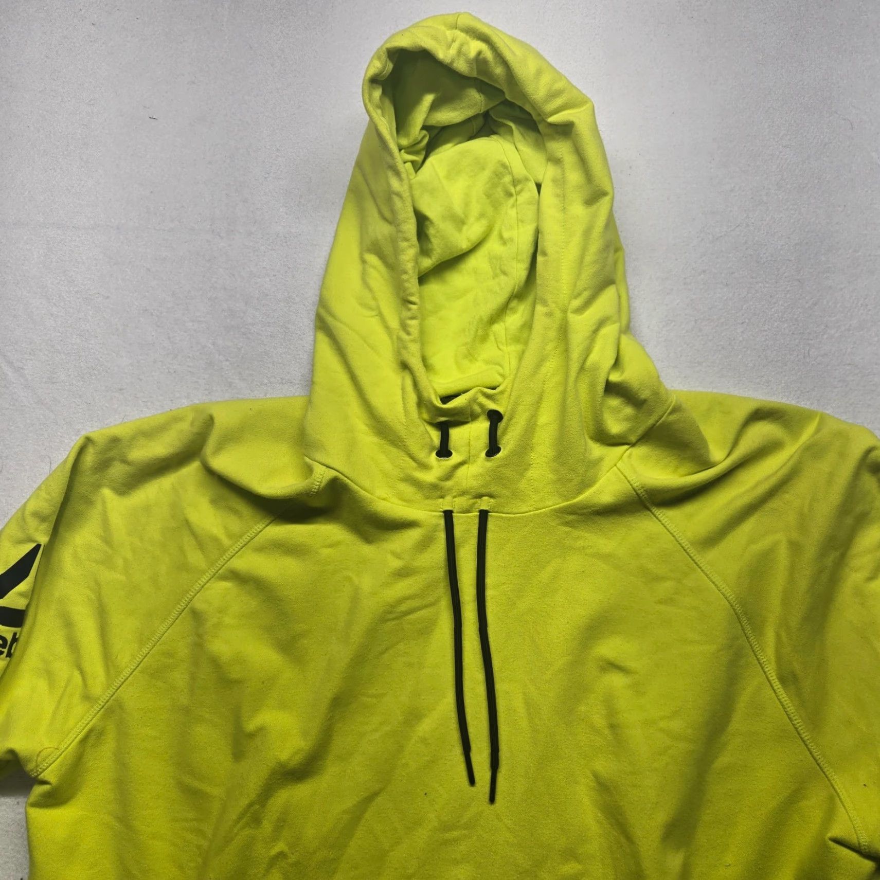 Reebok Reebok Hoodie Pullover Adult Men's 3XL Green Solid Logo Casual Fit All Seasons Sports 3XL Mens Size US XXL / EU 58 / 5 - 2 Thumbnail
