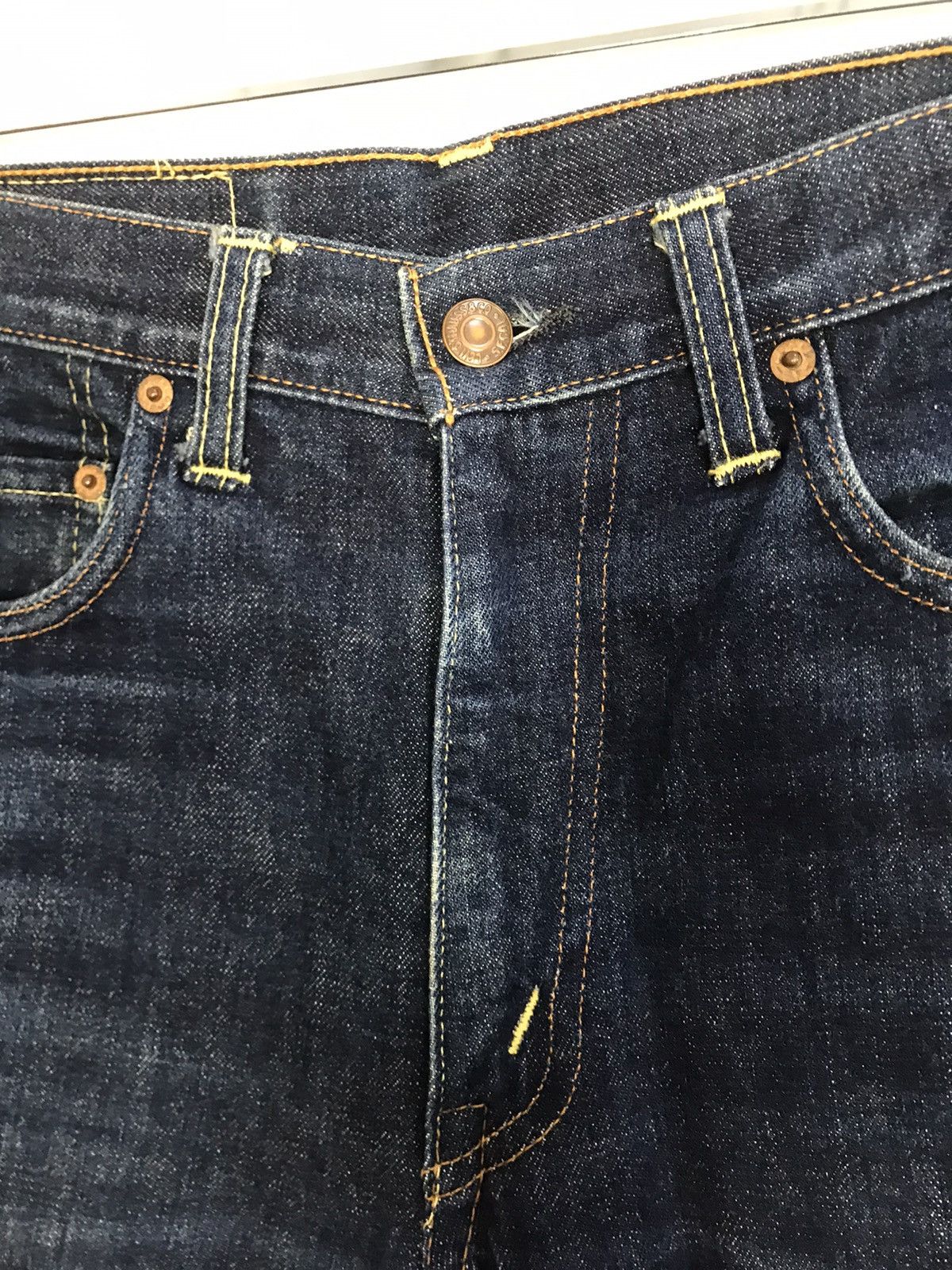 Levi's Vintage Clothing Levi's 90s Lot 517-0217 Indigo Denim Jeans Relaxed Tapered Size US 28 / EU 44 - 7 Thumbnail