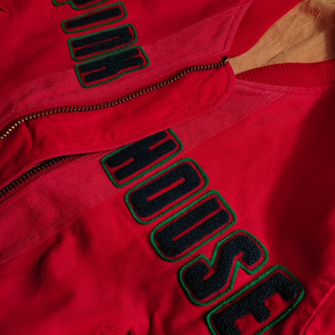 Pink House Vintage pink house red bomber Size US L / EU 52-54 / 3 - 7 Thumbnail