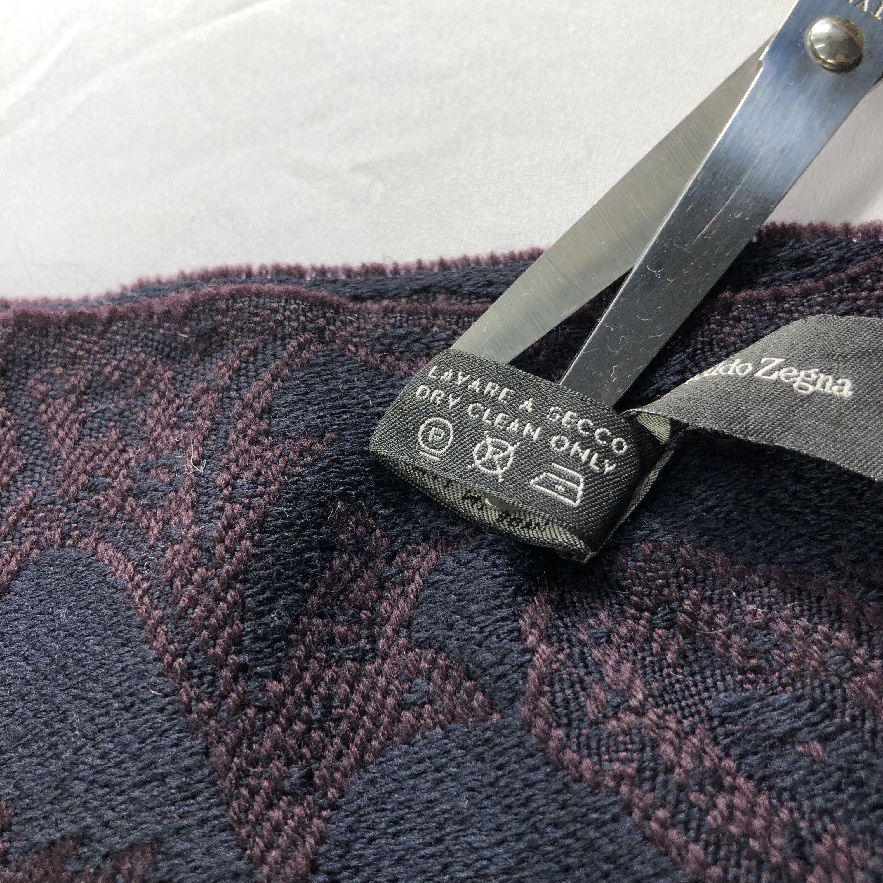 Ermenegildo Zegna Ermenegildo Zegna Wool Scarf Muffler V1382 Size ONE SIZE - 7 Thumbnail