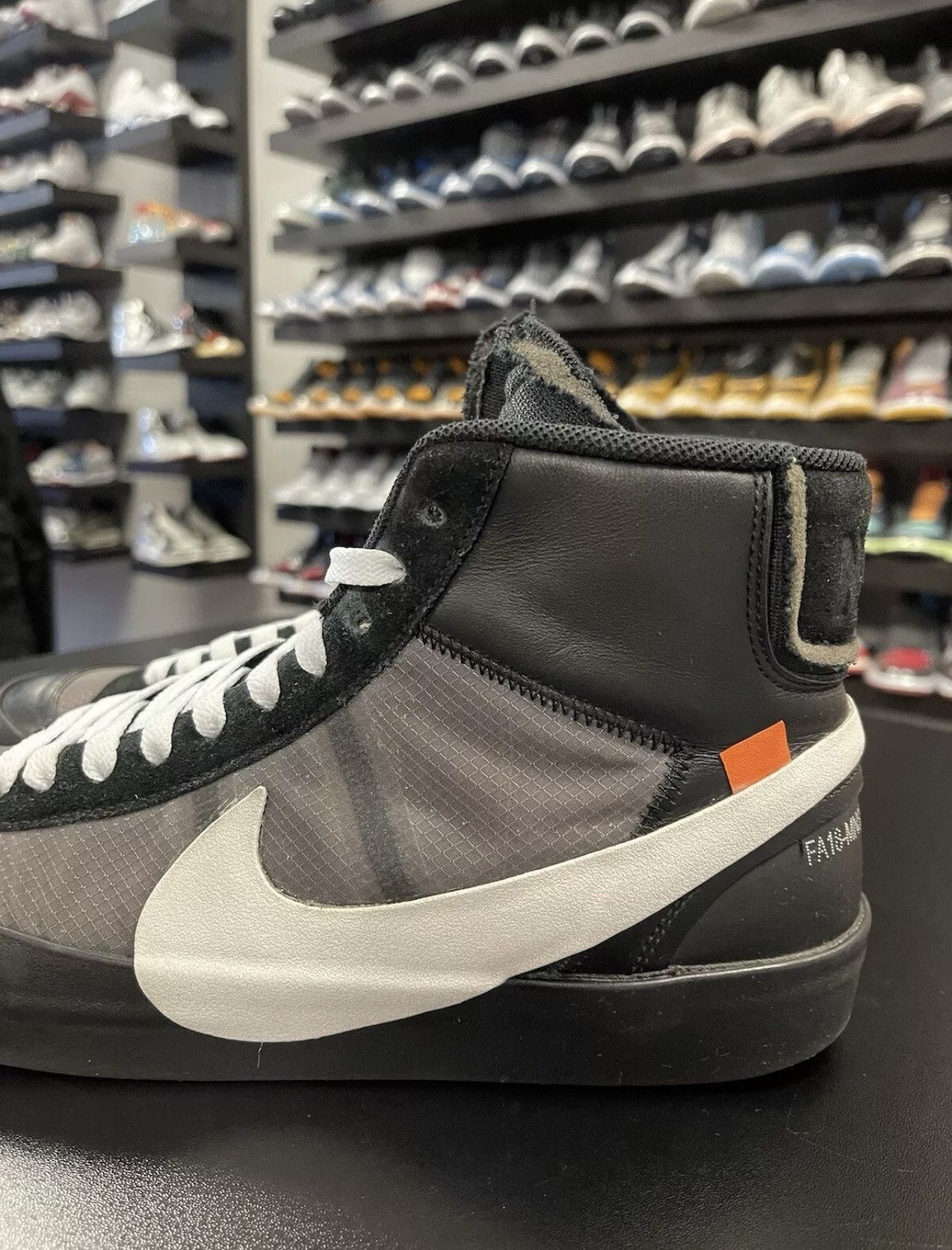 Off-White Size 10 - Nike Off-White x Blazer Mid Grim Reapers Size US 10 / EU 43 - 5 Thumbnail