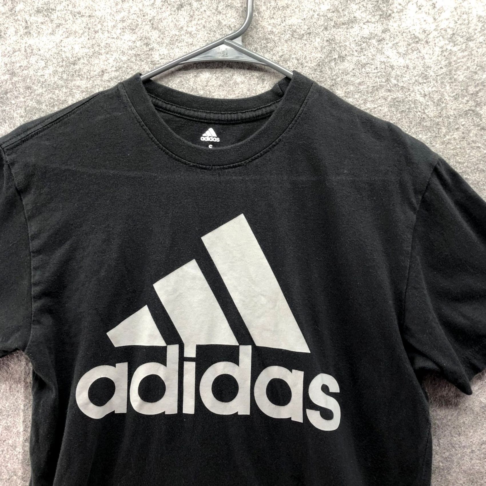 Adidas Adidas Golf Graphic Tee Mens Small Black Logo Short Sleeve T Shirt Crew Cotton Size US S / EU 44-46 / 1 - 5 Thumbnail